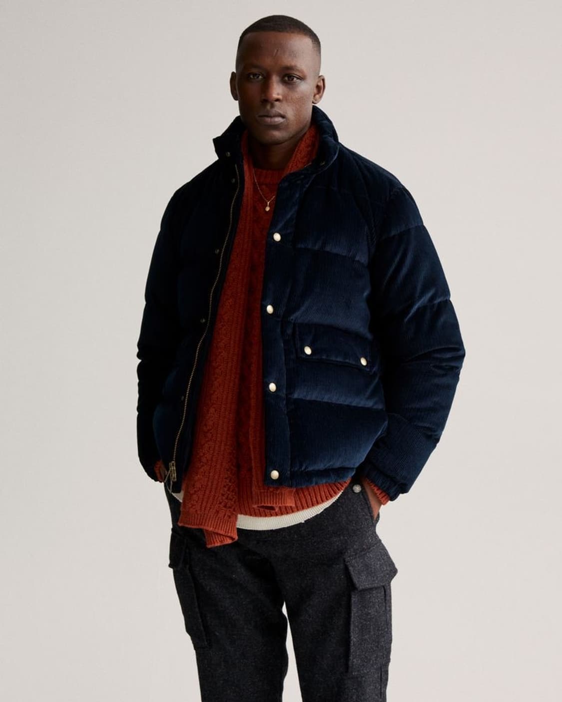 울리치 에임레온도르 코듀로이 패딩 상품이미지1