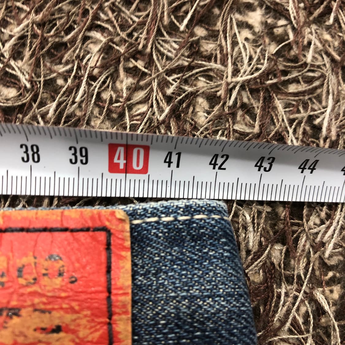 32 리바이스 522 슬림 스트레이트 워싱 데님  상품이미지7