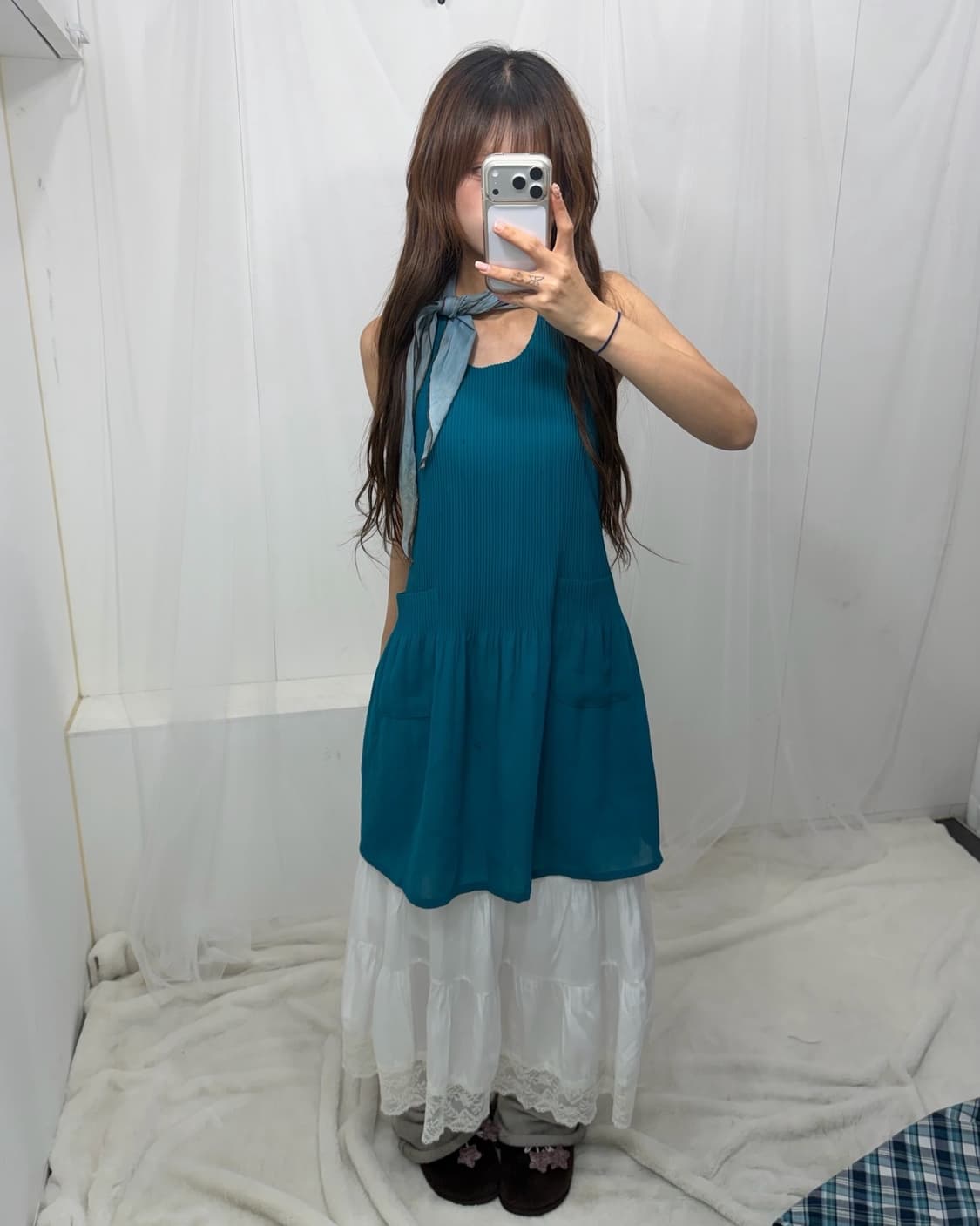 𖤐민트 소녀 코디set𖤐  상품이미지4