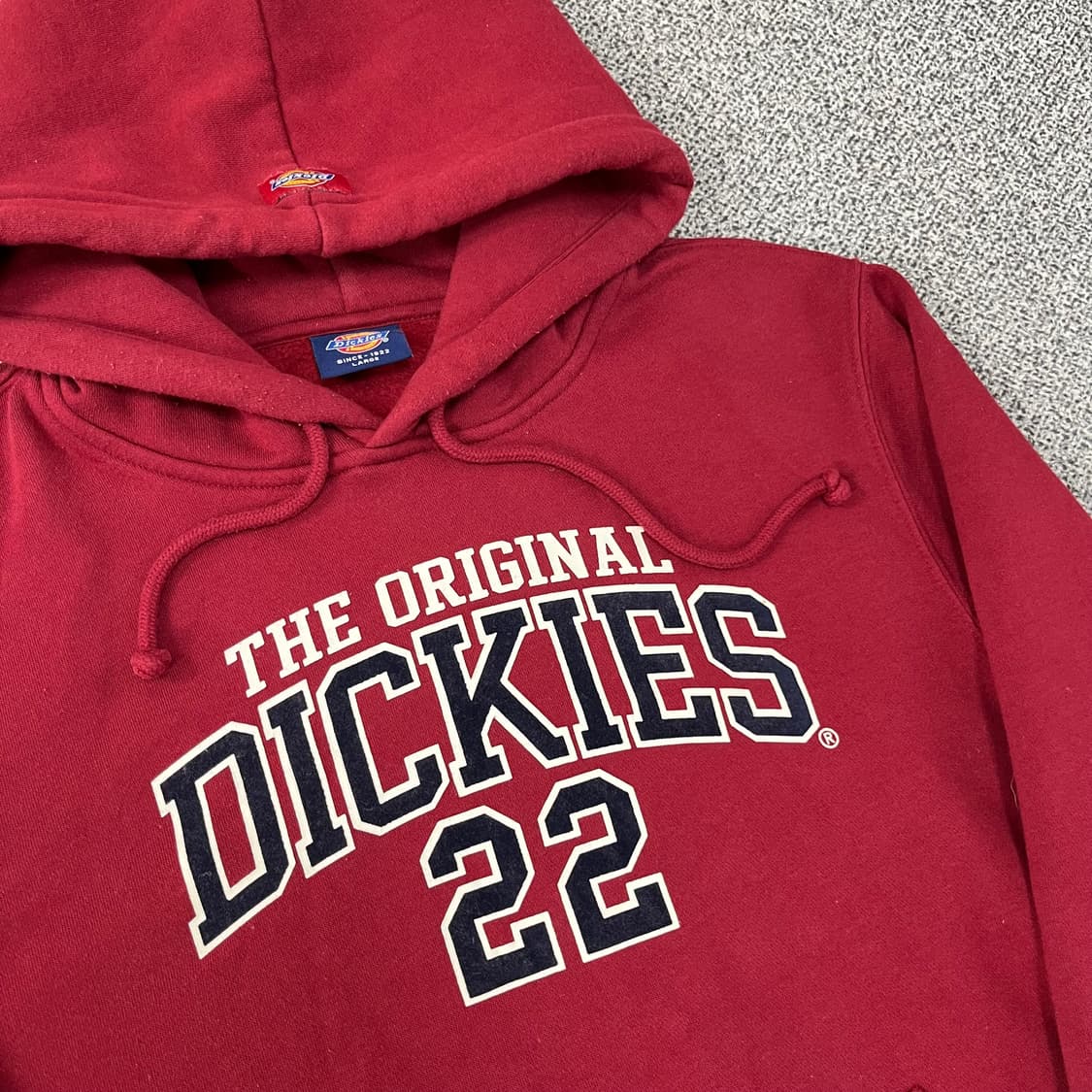 <디키즈 오리지널 버건디 후드티> No.1376 상품이미지7
