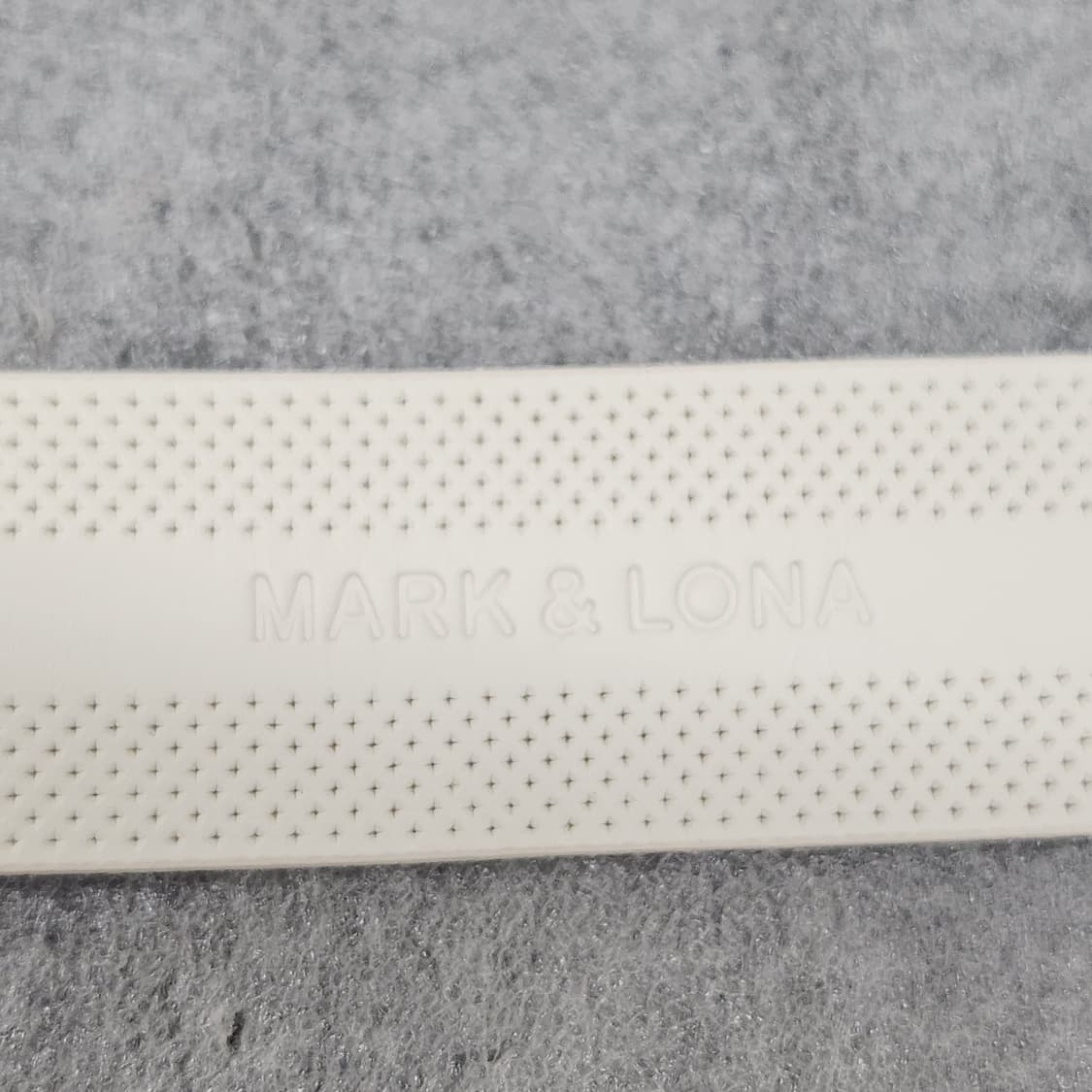 마크앤로나 가죽벨트 화이트 총길이 112cm 상품이미지5