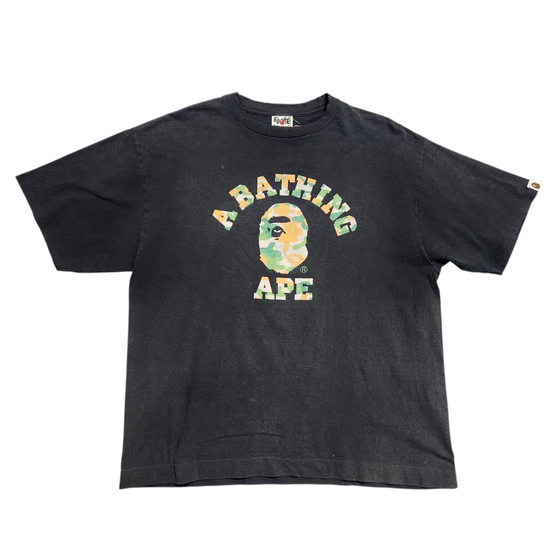 베이프 로고 프린트 반팔티 (XL) 상품이미지1