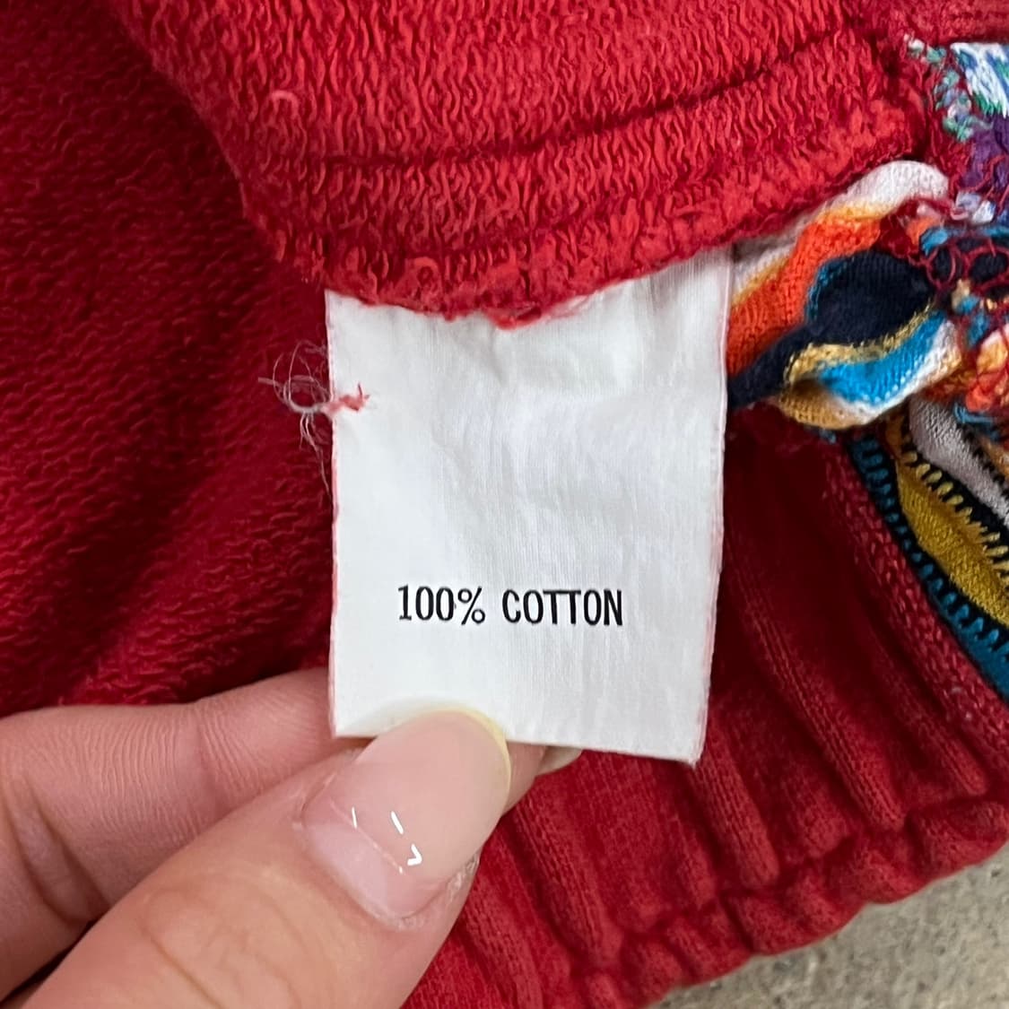 [정품/L] 쿠지 스포츠 빈티지 하프집업 레드 b18 상품이미지6