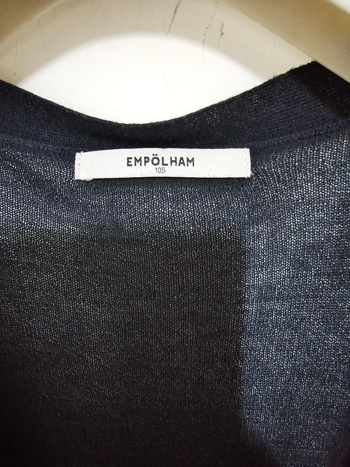 엠폴햄 네이비에 화이트스트라이프 유니섹스 썸머니트 100-105 상품이미지4