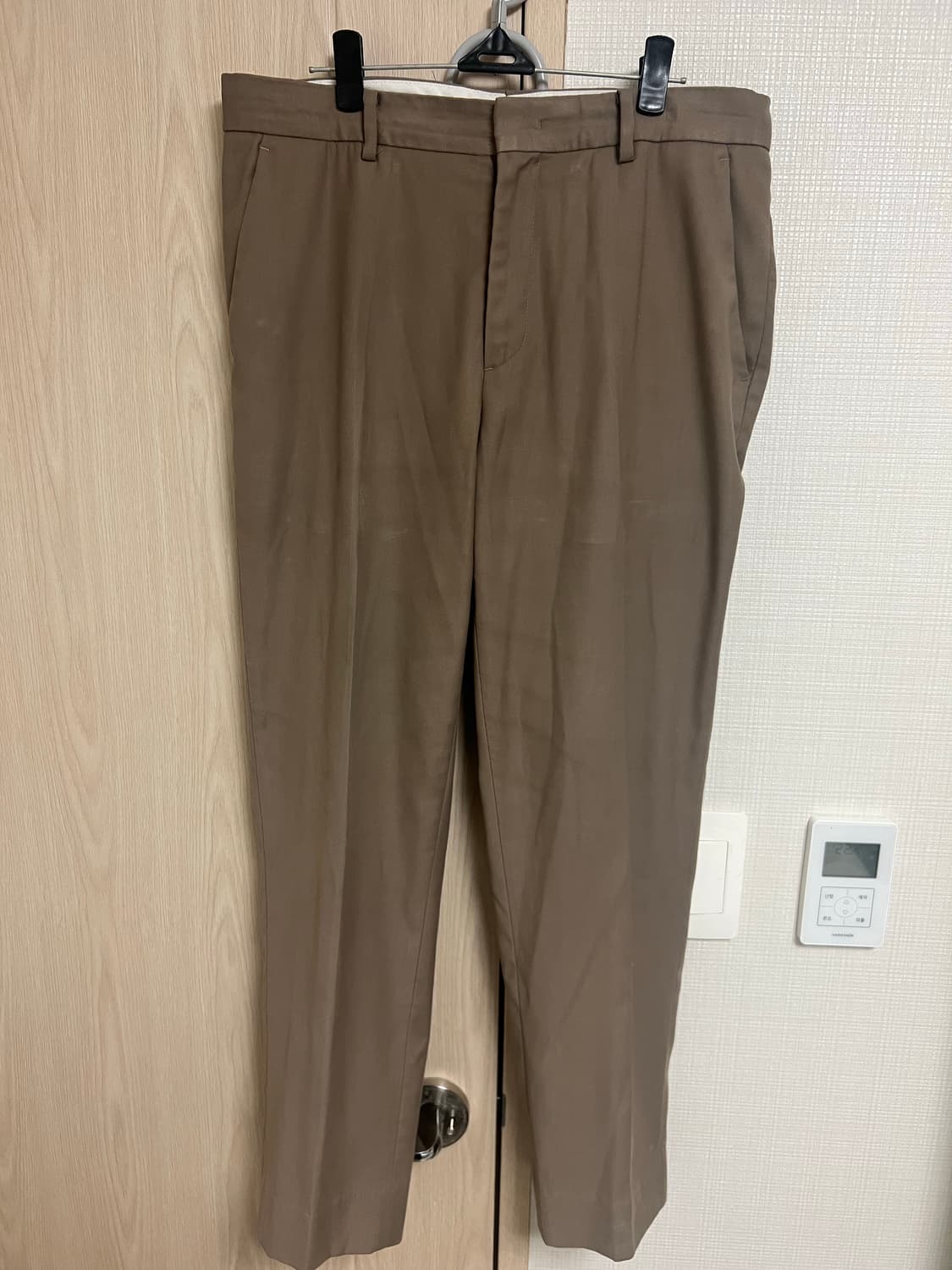 오르빗/247 벨트팬츠 카키베이지/M 상품이미지1