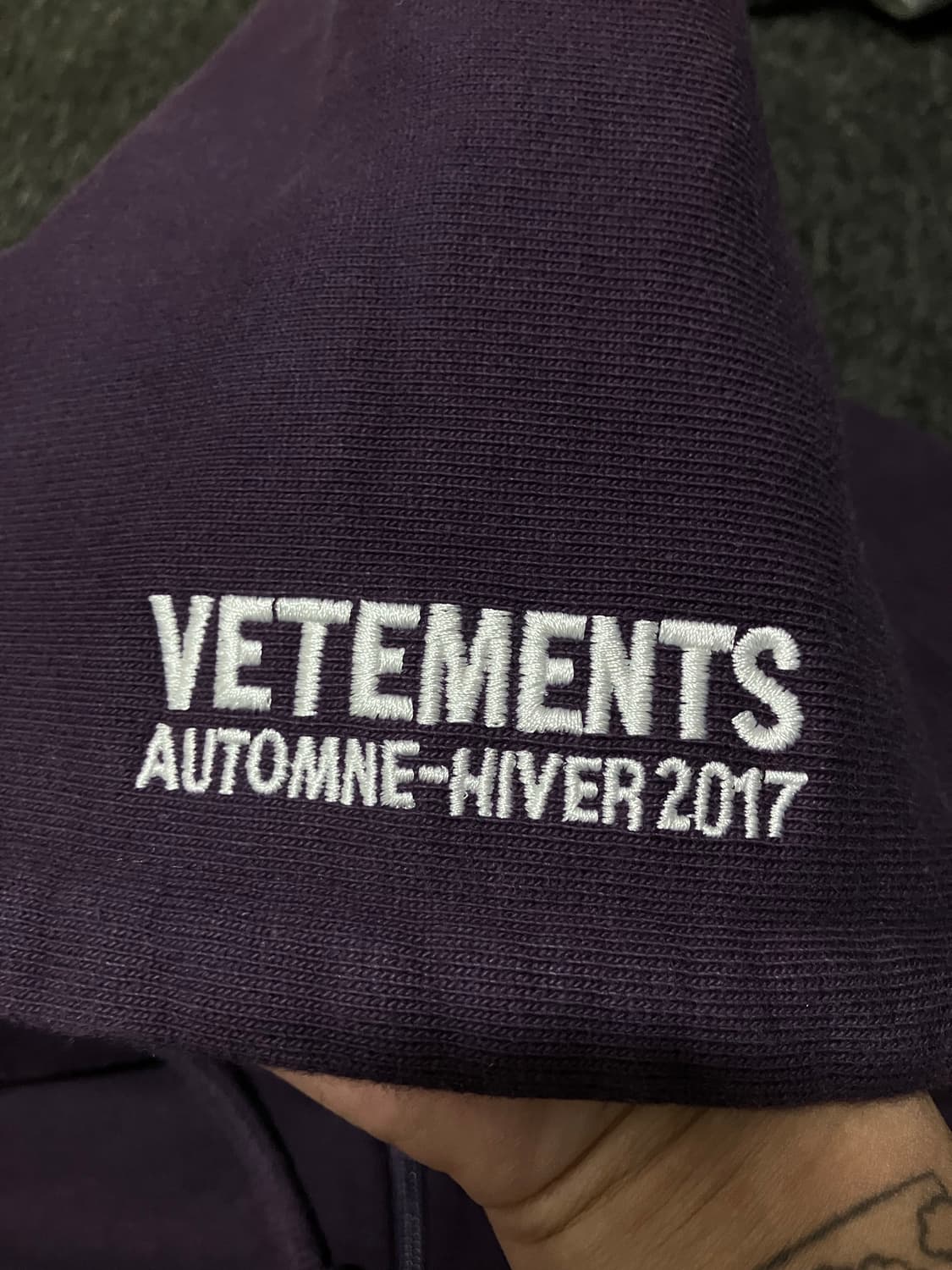 베트멍 섹슈얼판타지 후드집업 FW17 상품이미지2