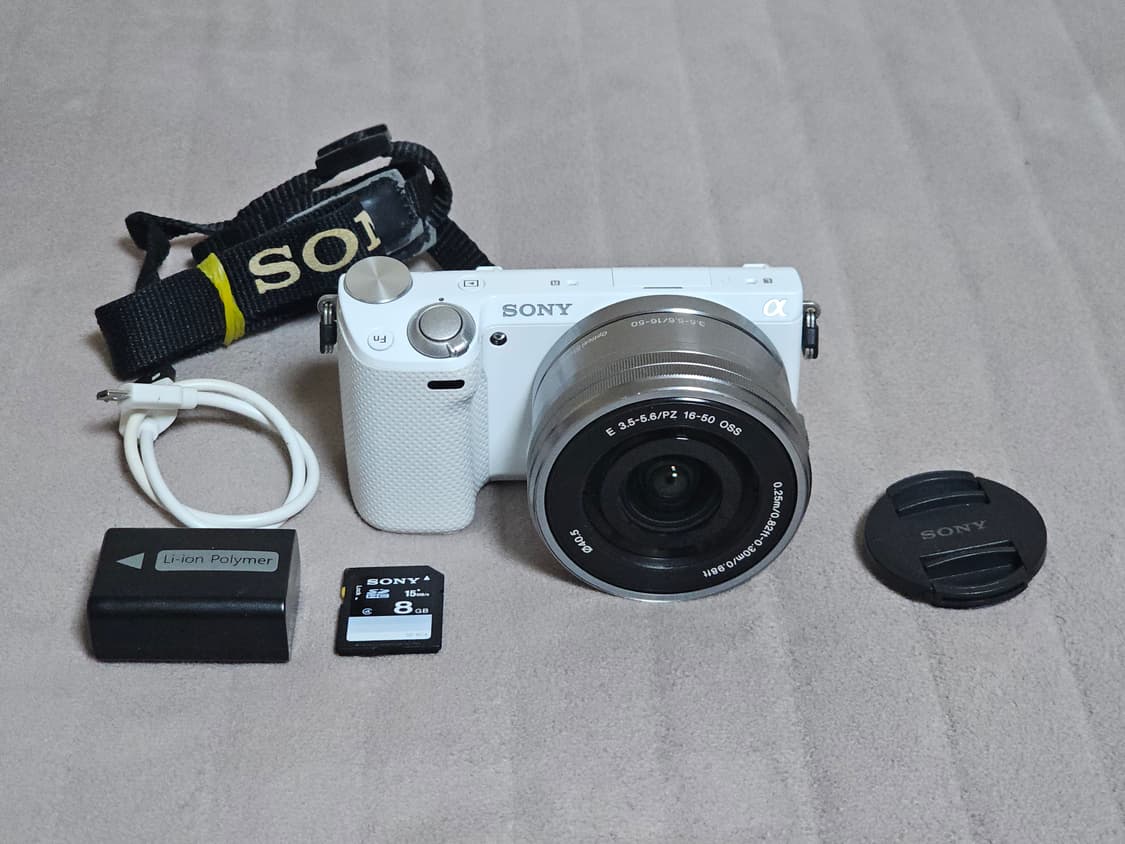 소니 NEX-5R 미러리스 카메라 화이트 상품이미지10