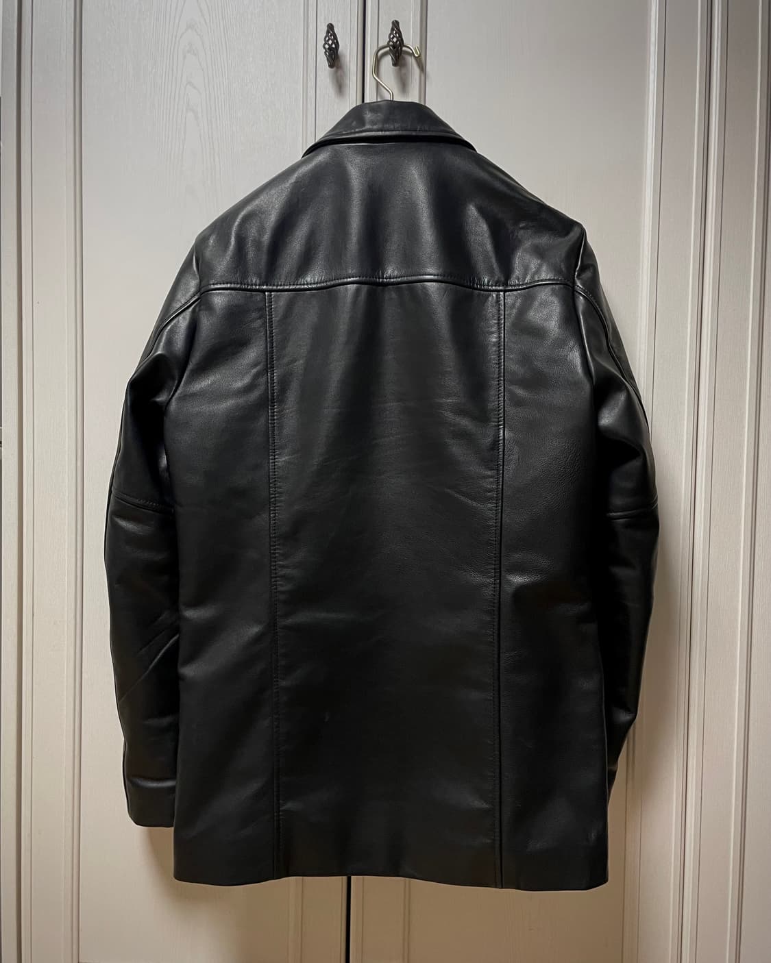 쇼트 레더 카코트 가죽 자켓 상품이미지2