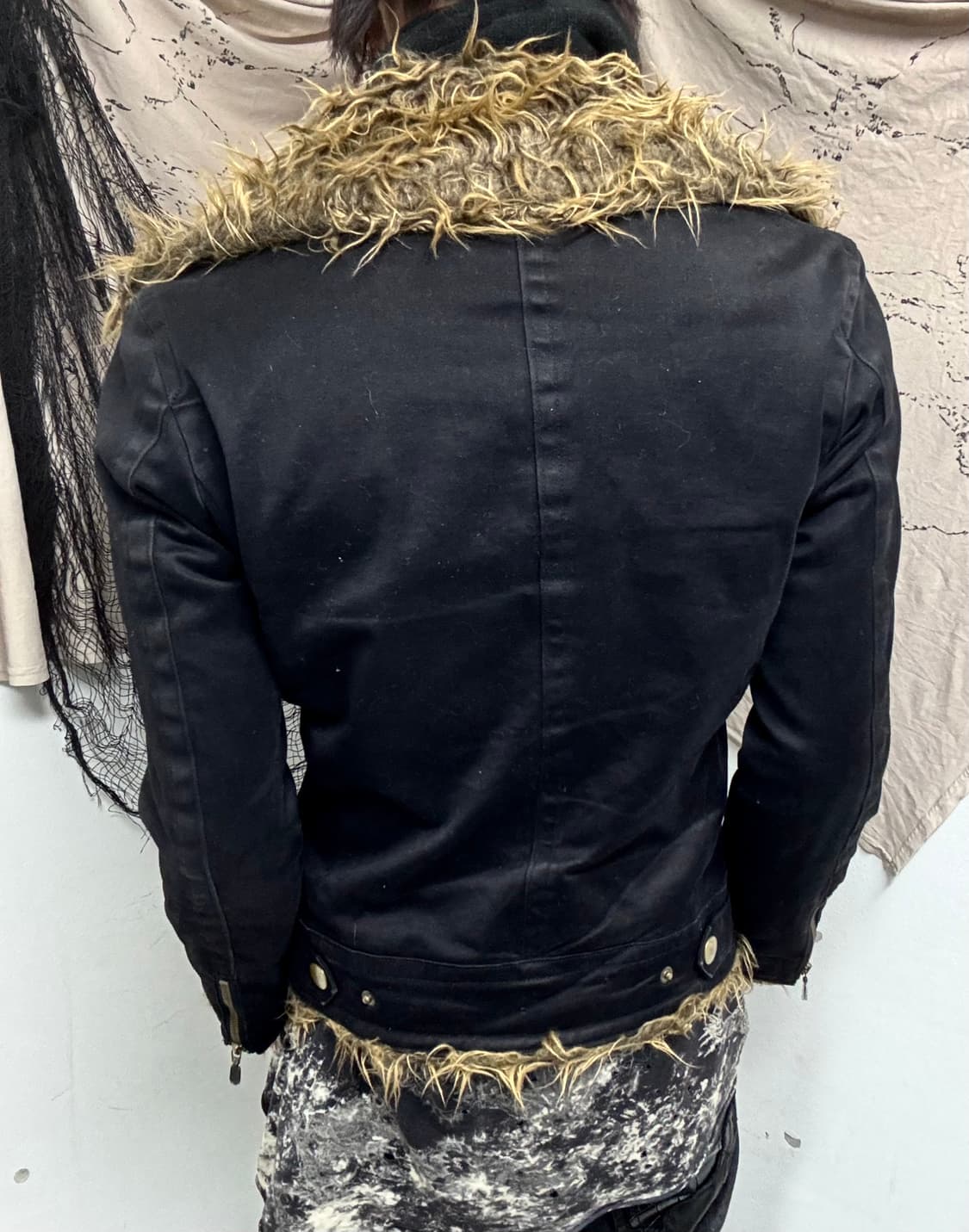 [TORNADO MART]Archive Fur Trimming Black 상품이미지6