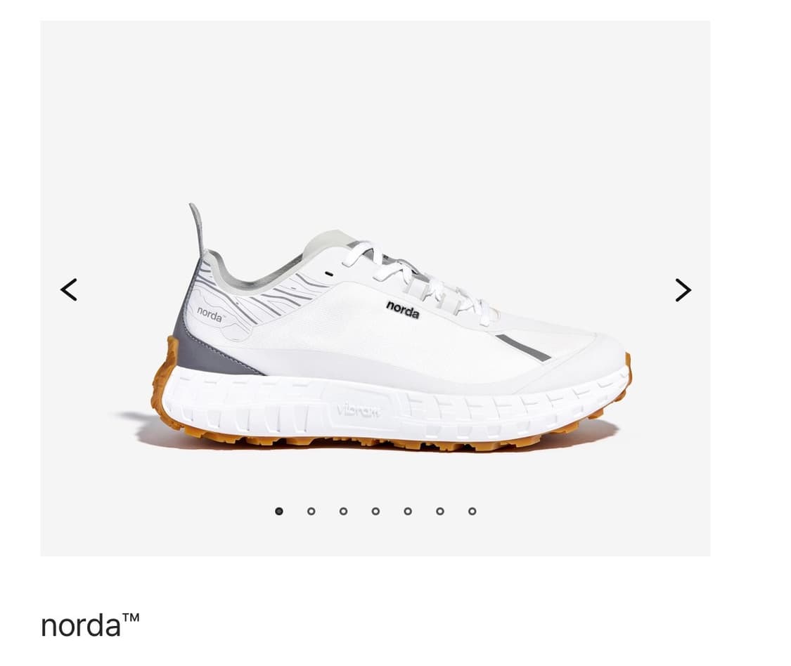 (265) norda 001 white/gum 상품이미지1