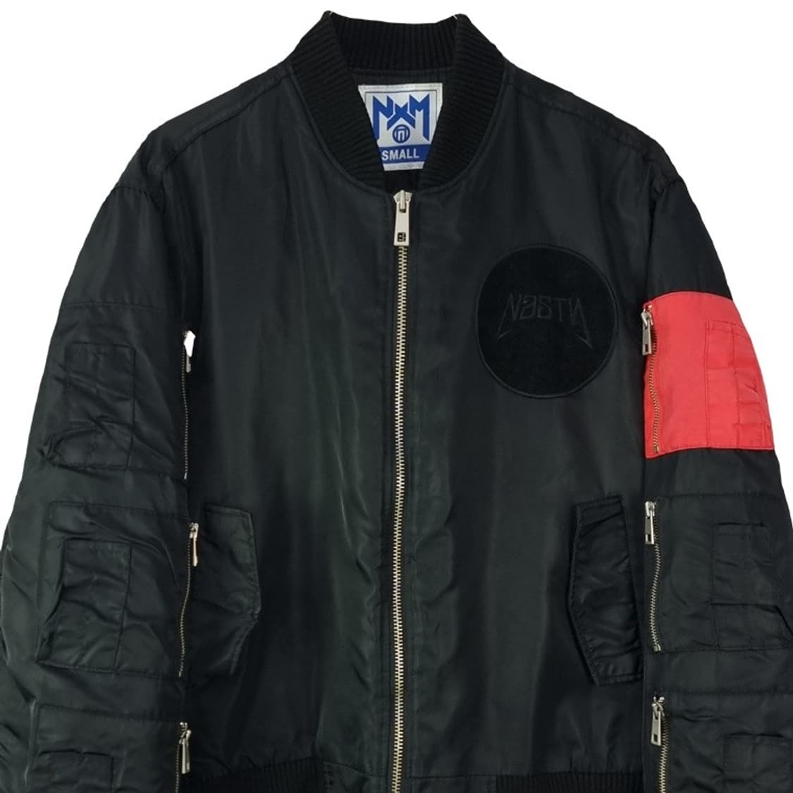 [네스티킥] 네스티팜 오버핏 크롭 MA1 항공점퍼 봄버 자켓 M17750 상품이미지4