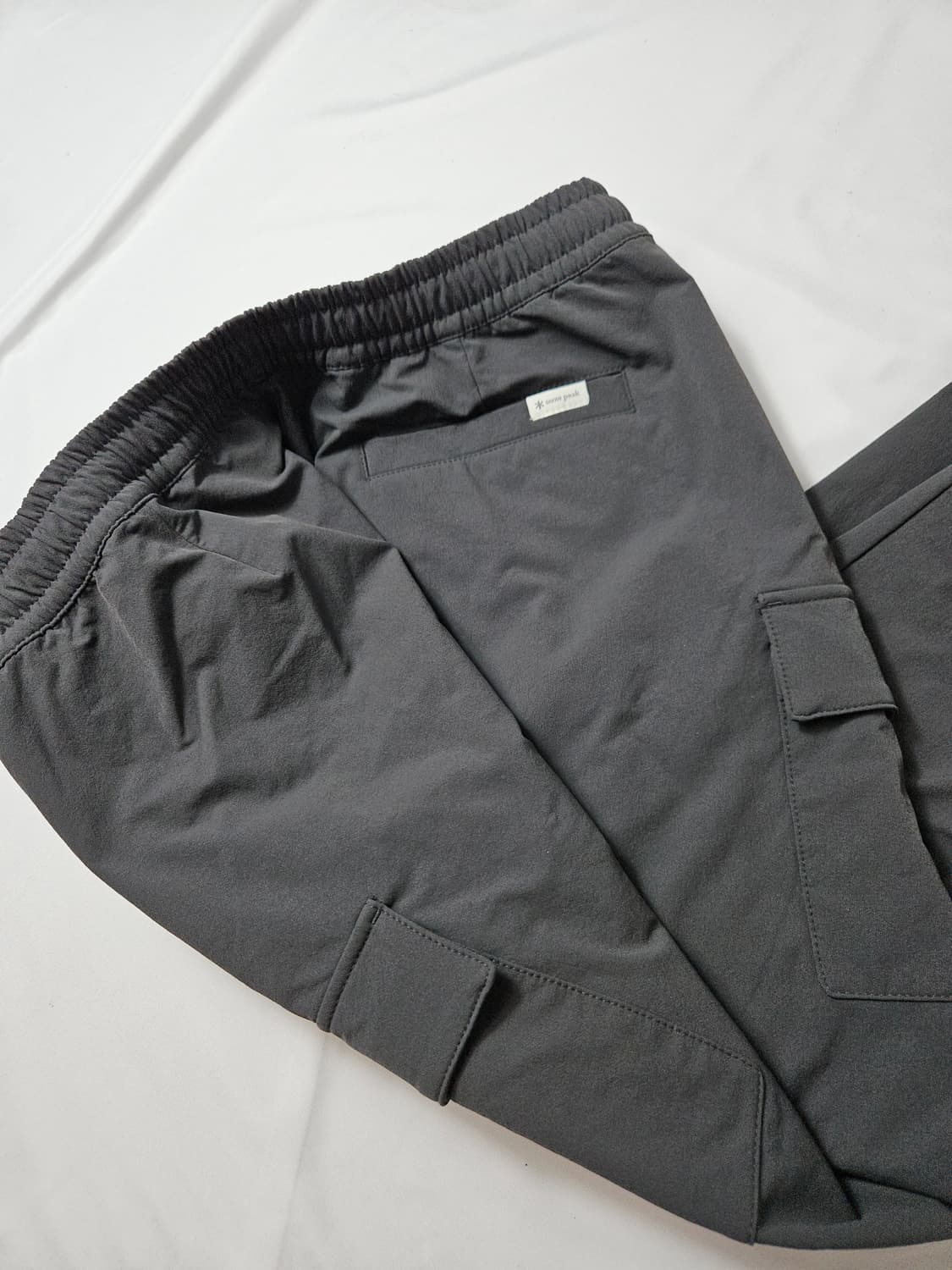 스노우피크 어패럴 카고 조거팬츠 스웻플리스 바지 남성 XL 상품이미지3