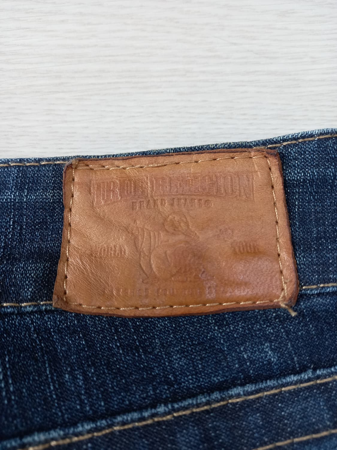 25 트루릴리젼 USA 골반 스판 일자진 진청 25-284 상품이미지5