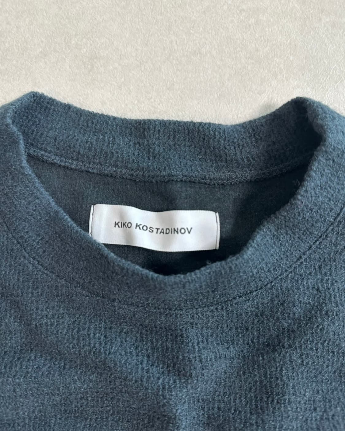 kiko kostadinov 17 aw classless knit 상품이미지5