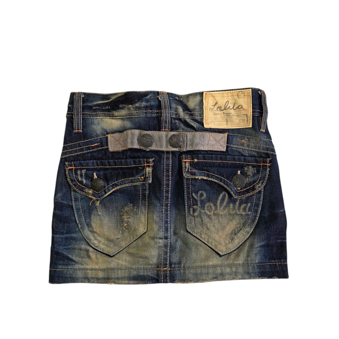 Lolita Jeans 로리타 y2k 빈티지 숏 데님 팬츠 상품이미지3