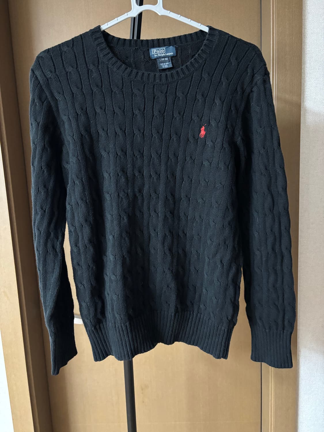 폴로 랄프로렌 보이즈 꽈배기 니트 L 상품이미지1