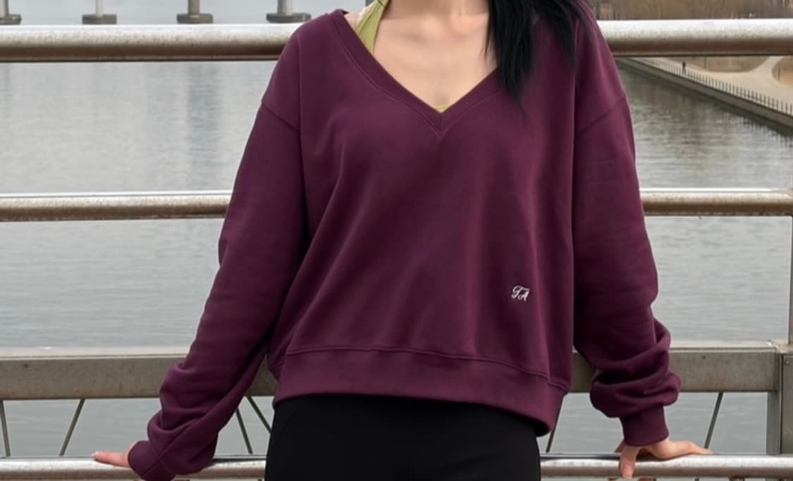 🍇트렌디어패럴 맨투맨 원숄더 새거급 상품이미지3