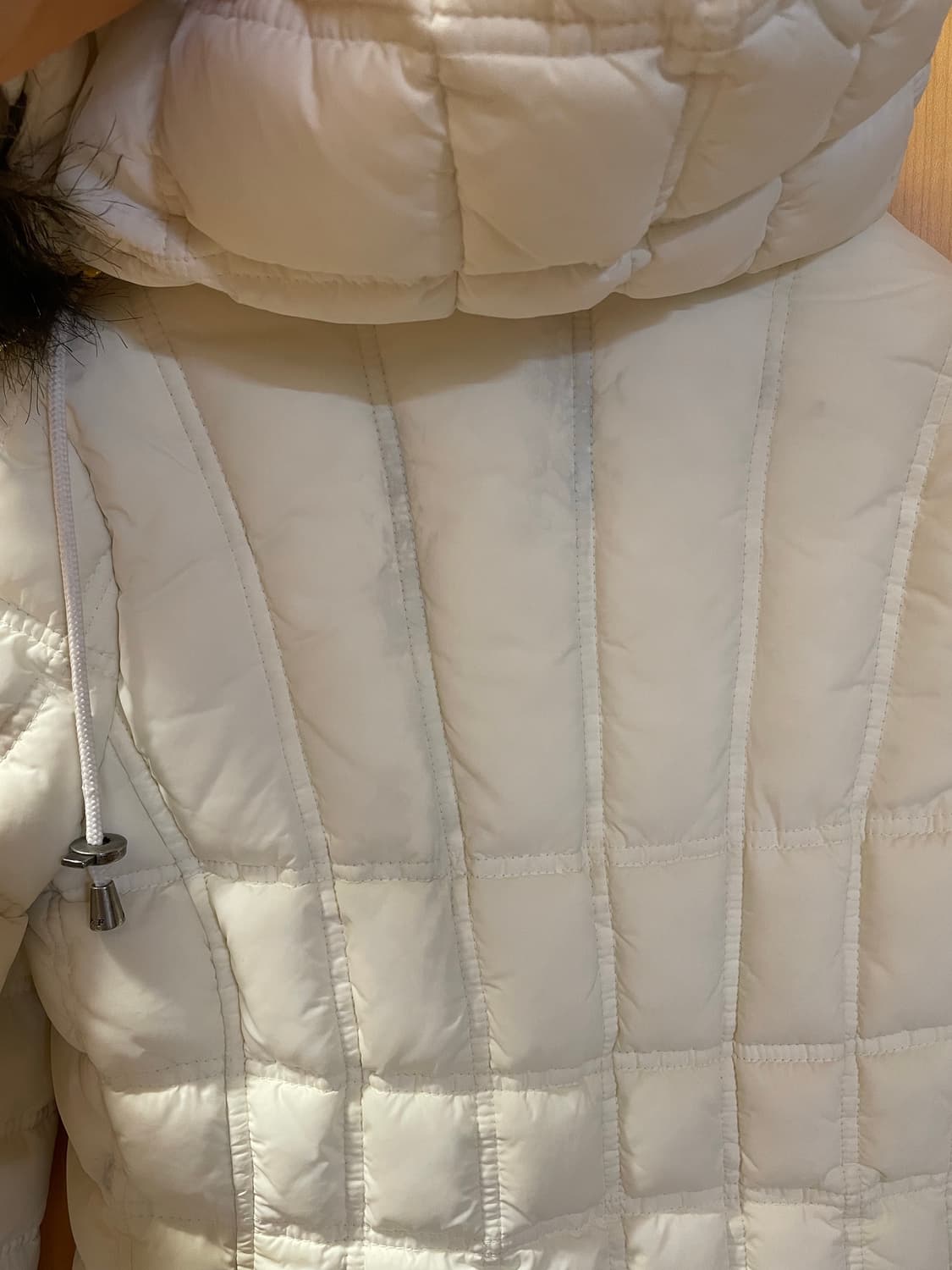 국내유일 아베크롬비 딱붙 패딩 화이트 딱붙핏 y2k 상품이미지10