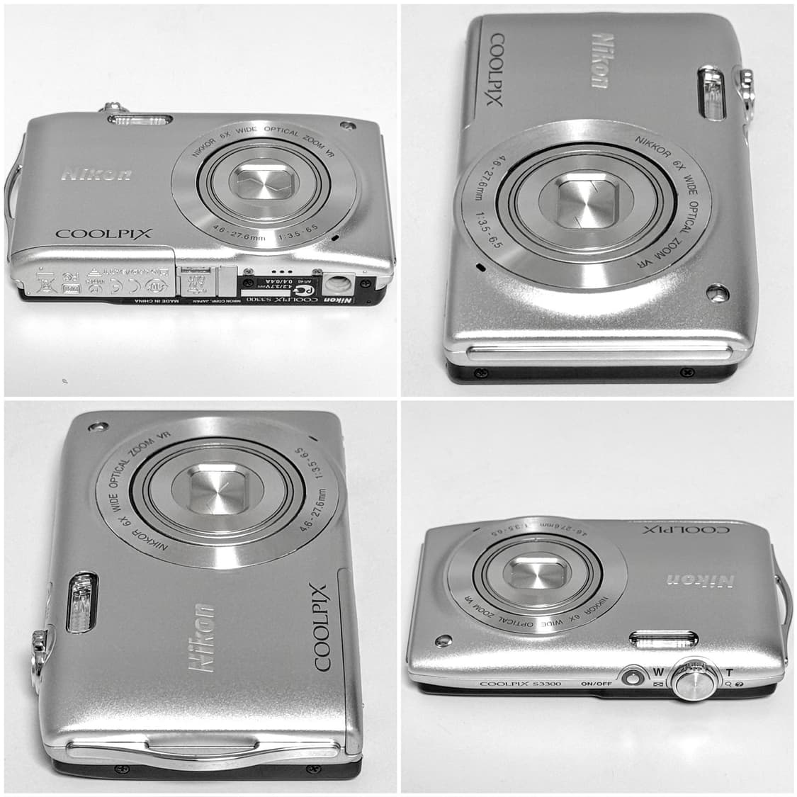 니콘 쿨픽스 S3300 실버 빈티지디카 상품이미지6
