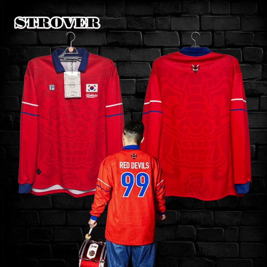 99 대한민국 L (오버더피치x붉은악마) 상품이미지1