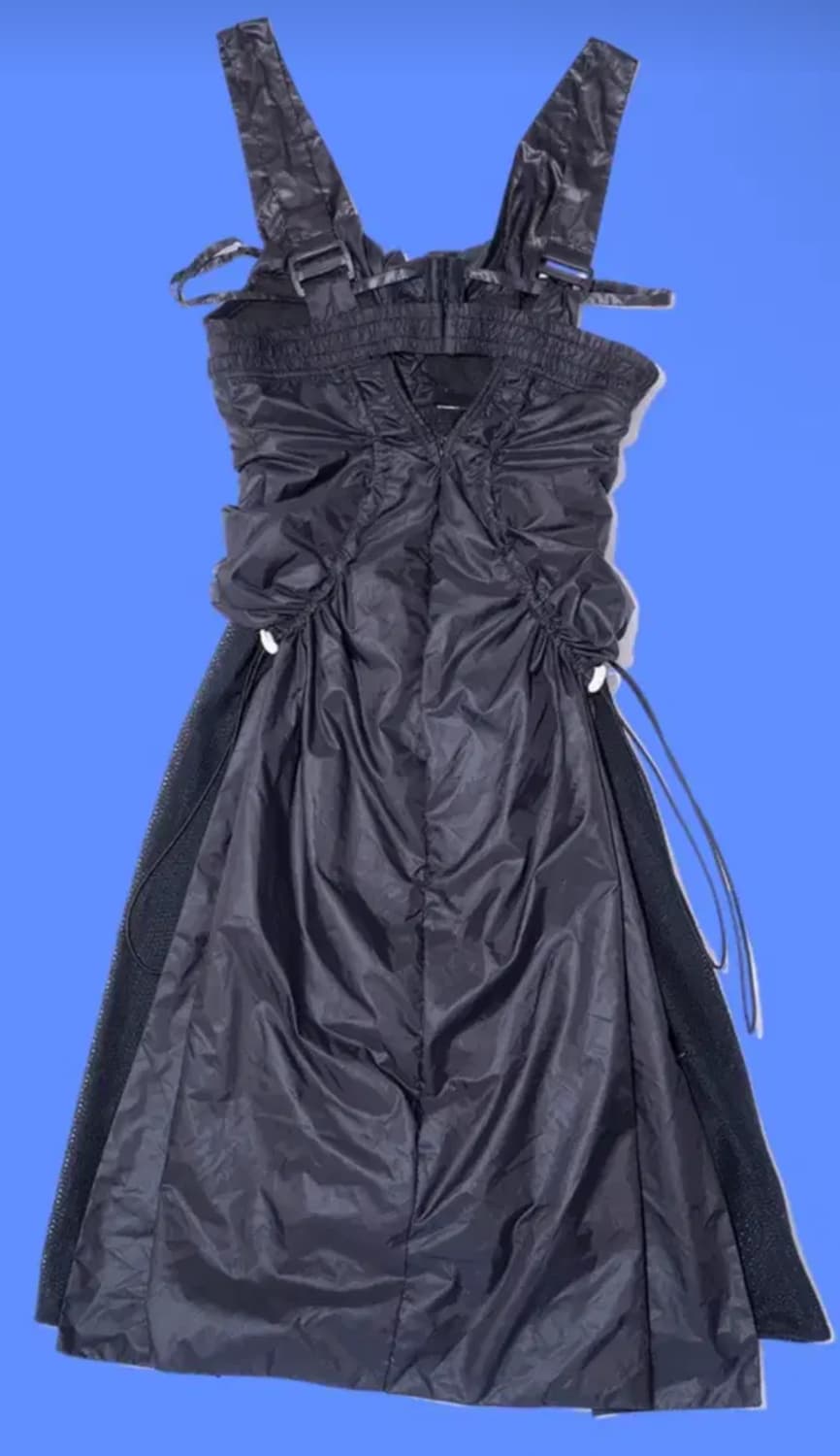 shii said 블랙 나일론 버클 드레스 M사이즈 블랙 상품이미지2