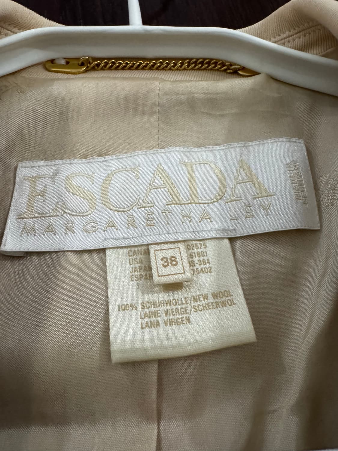 에스까다 정장 셋업 스커트 투피스 상품이미지4