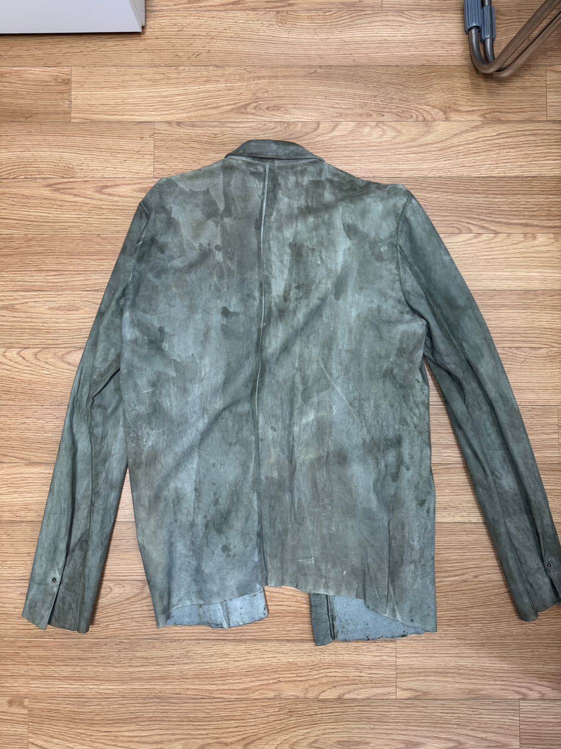 아이작셀럼 송아지가죽 레더자켓 상품이미지7