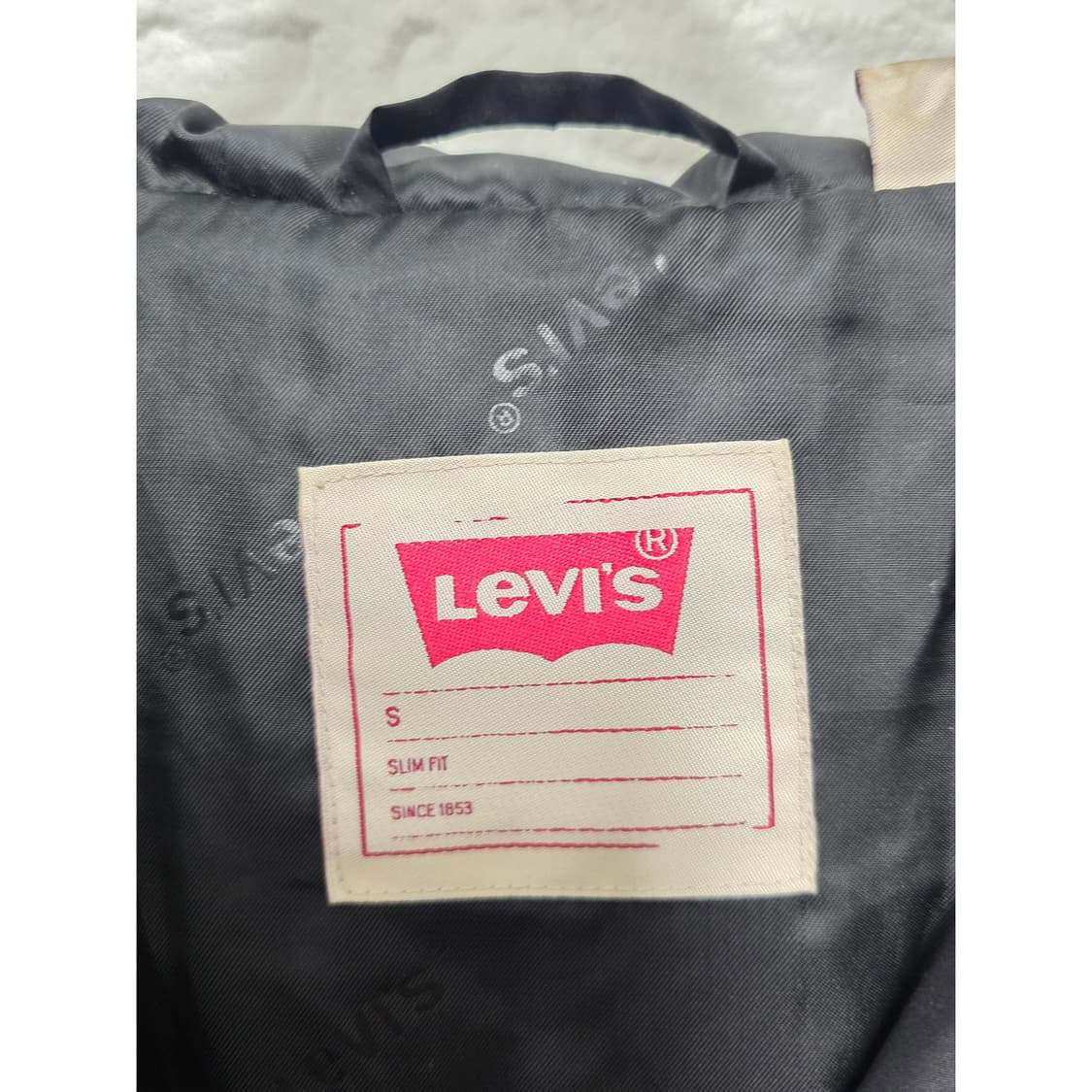 택포_ 21s 리바이스 숏 패딩 S 상품이미지2