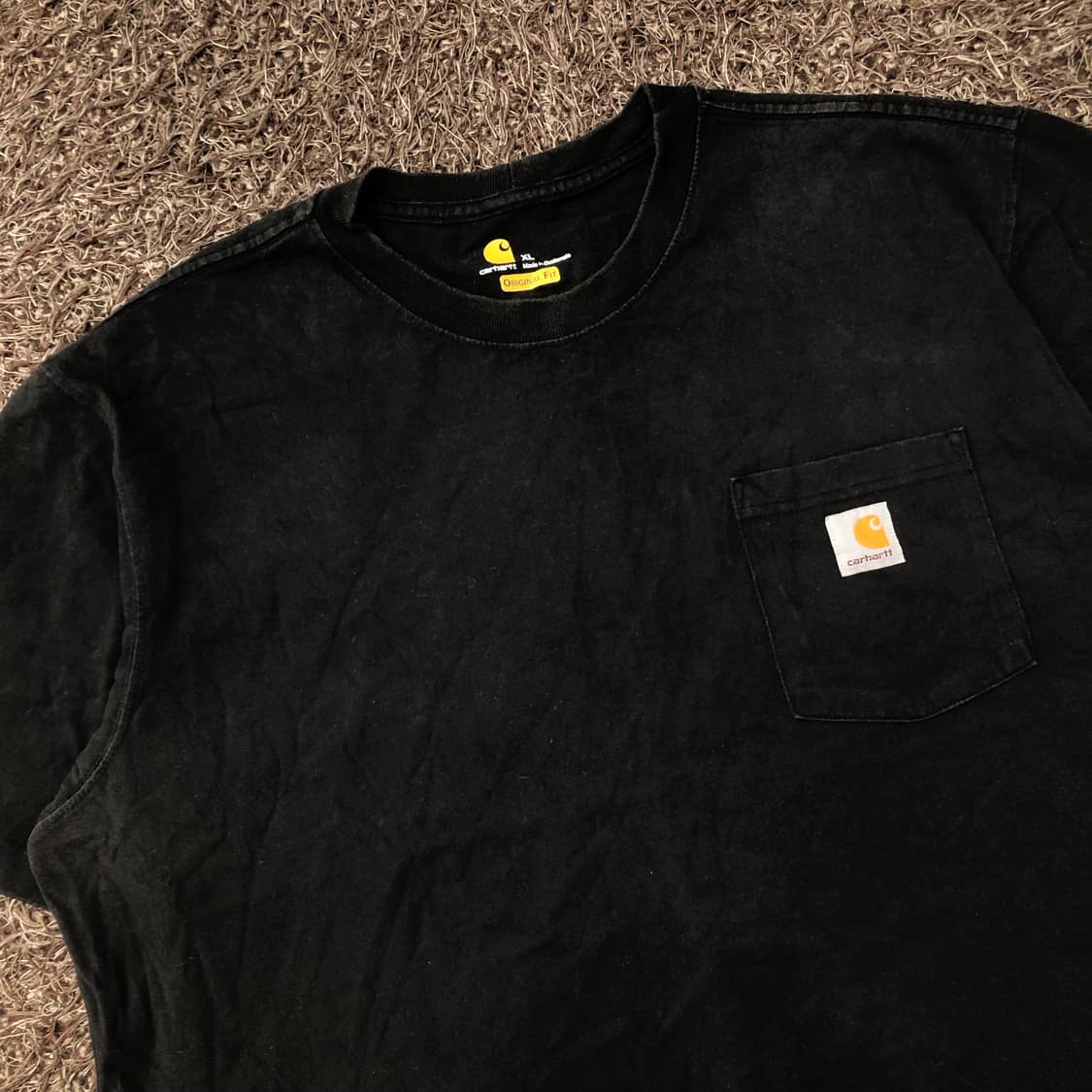 XL 칼하트 사각로고 포켓 티셔츠 상품이미지2