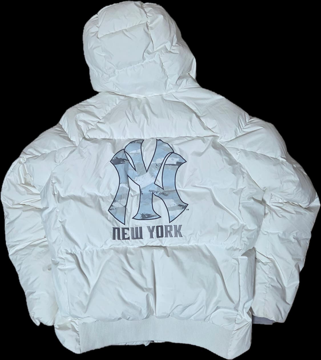 MLB 화이트 숏 패딩 100 상품이미지2
