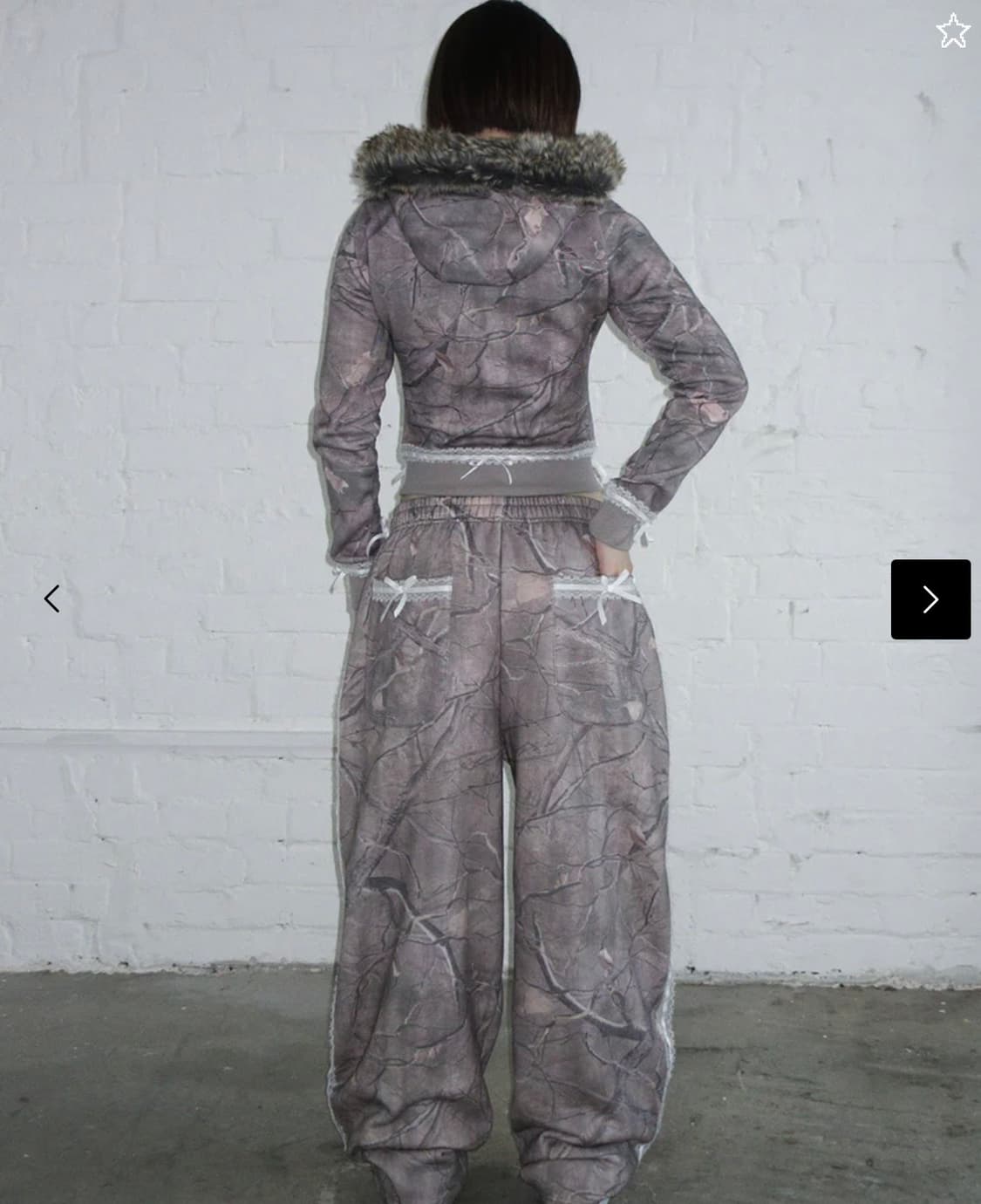 네임드콜렉티브 퍼 후드집업 셋업 상품이미지4