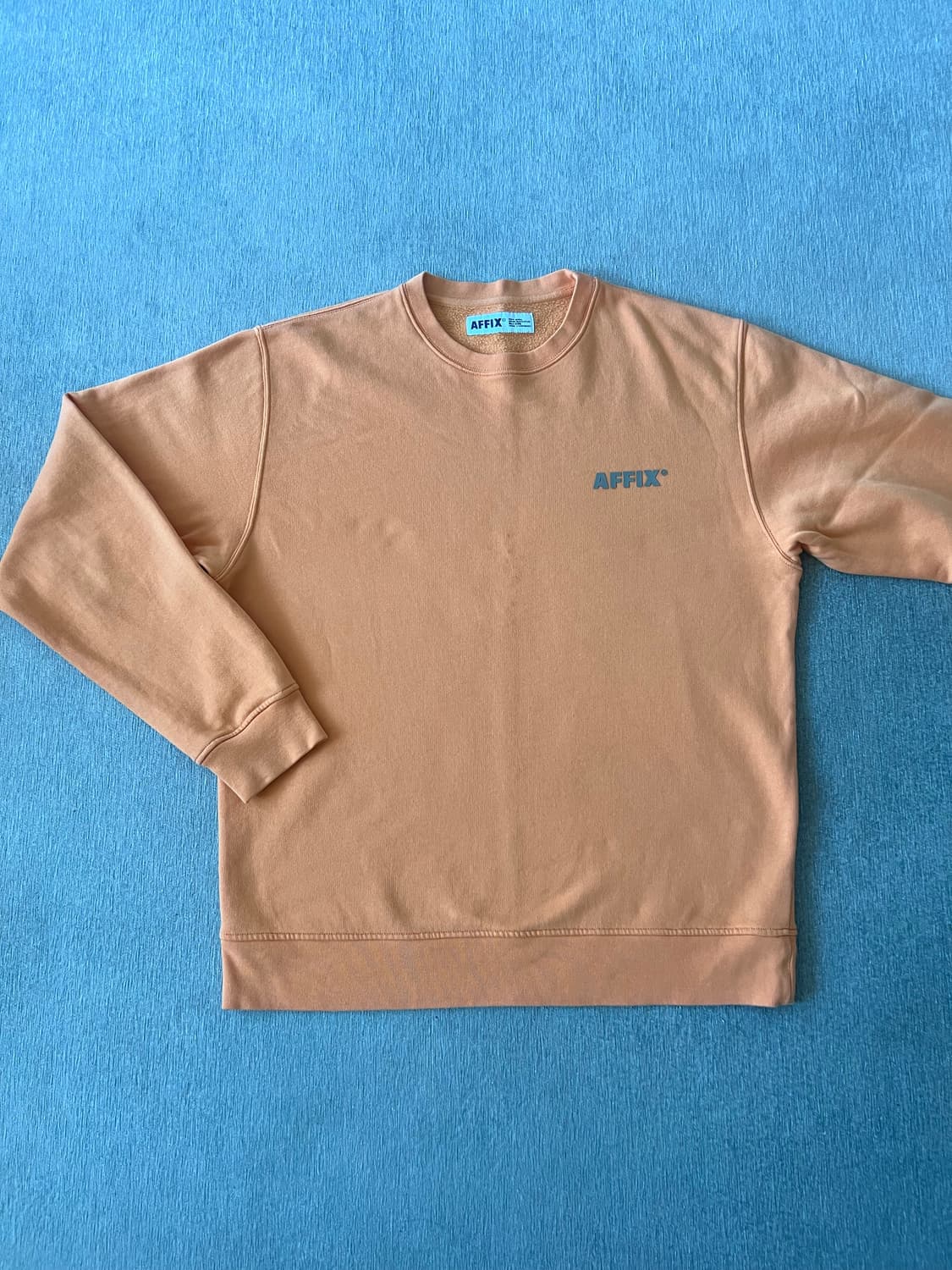 [XL] 아픽스 AFFIX 맨투맨 오렌지 상품이미지2