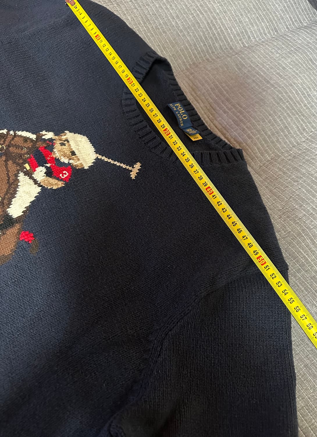 (2XL,QR) 폴로 빅포니 베어 니트 상품이미지4