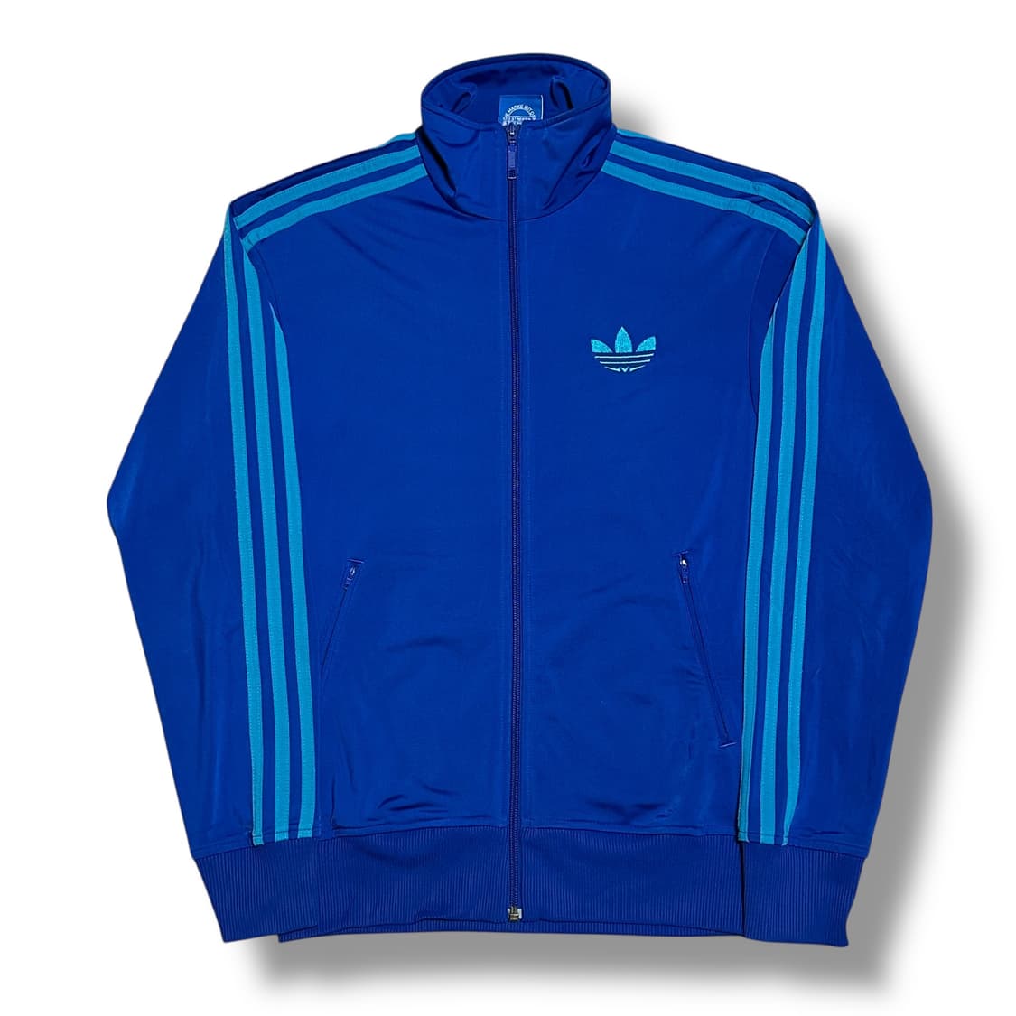 Adidas 파이어버드 블루 컬러 트랙탑 져지 상품이미지1