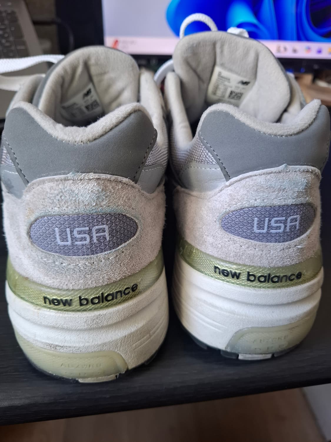 뉴발란스 992 Made in USA 회색 280mm 상품이미지6