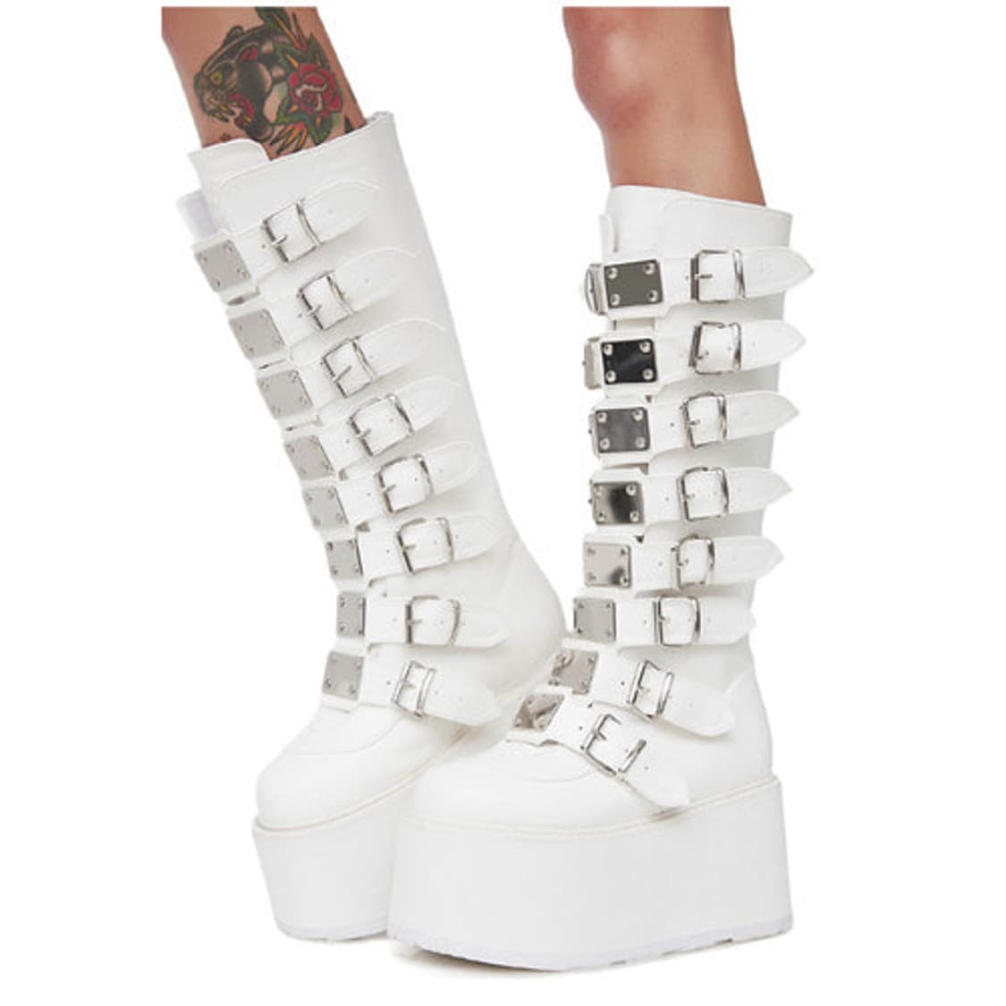 데모니아 뎀드 화이트 235 갸루 상품이미지1