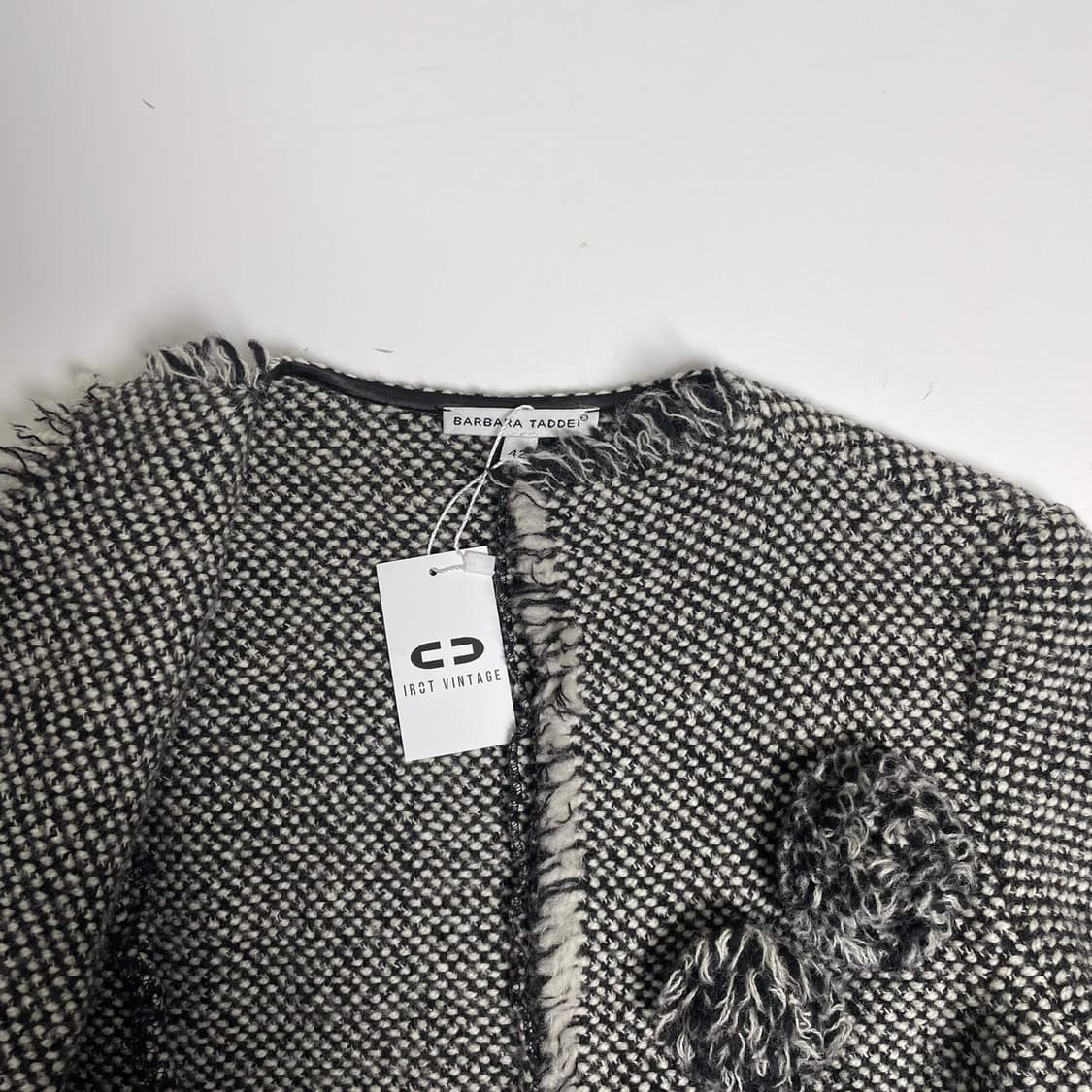 Barbara taddei 울 블렌드 트위드 자켓 (italy)    상품이미지6