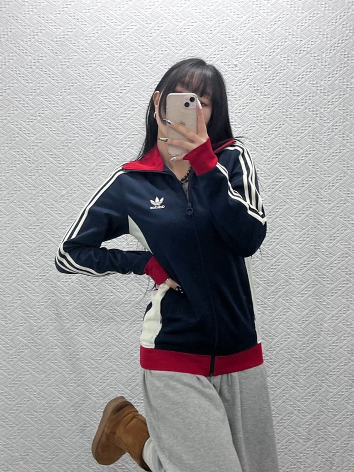 아디다스 레트로 절개라인 배색 유로파 져지 집업 95 C08737 상품이미지1