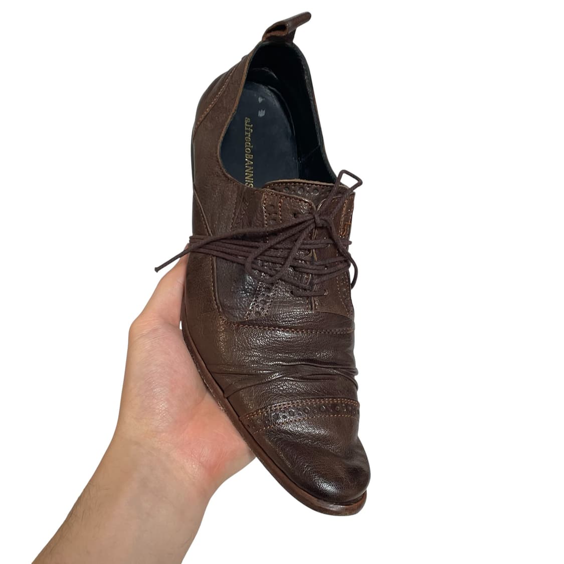 알프레도 바니스터 주름가공 슈즈 상품이미지5