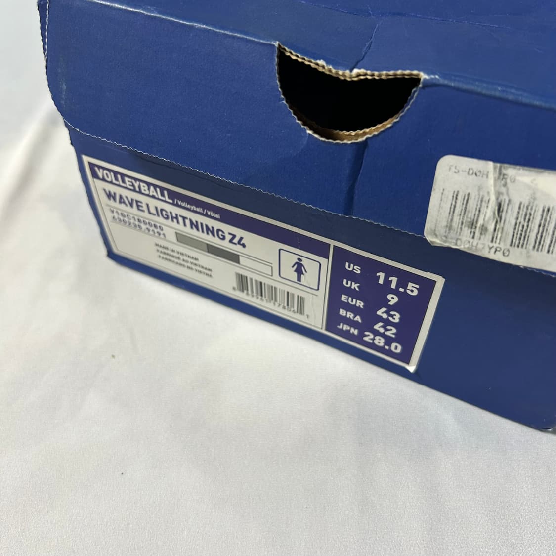 Mizuno wave lightning z4 grey 상품이미지8