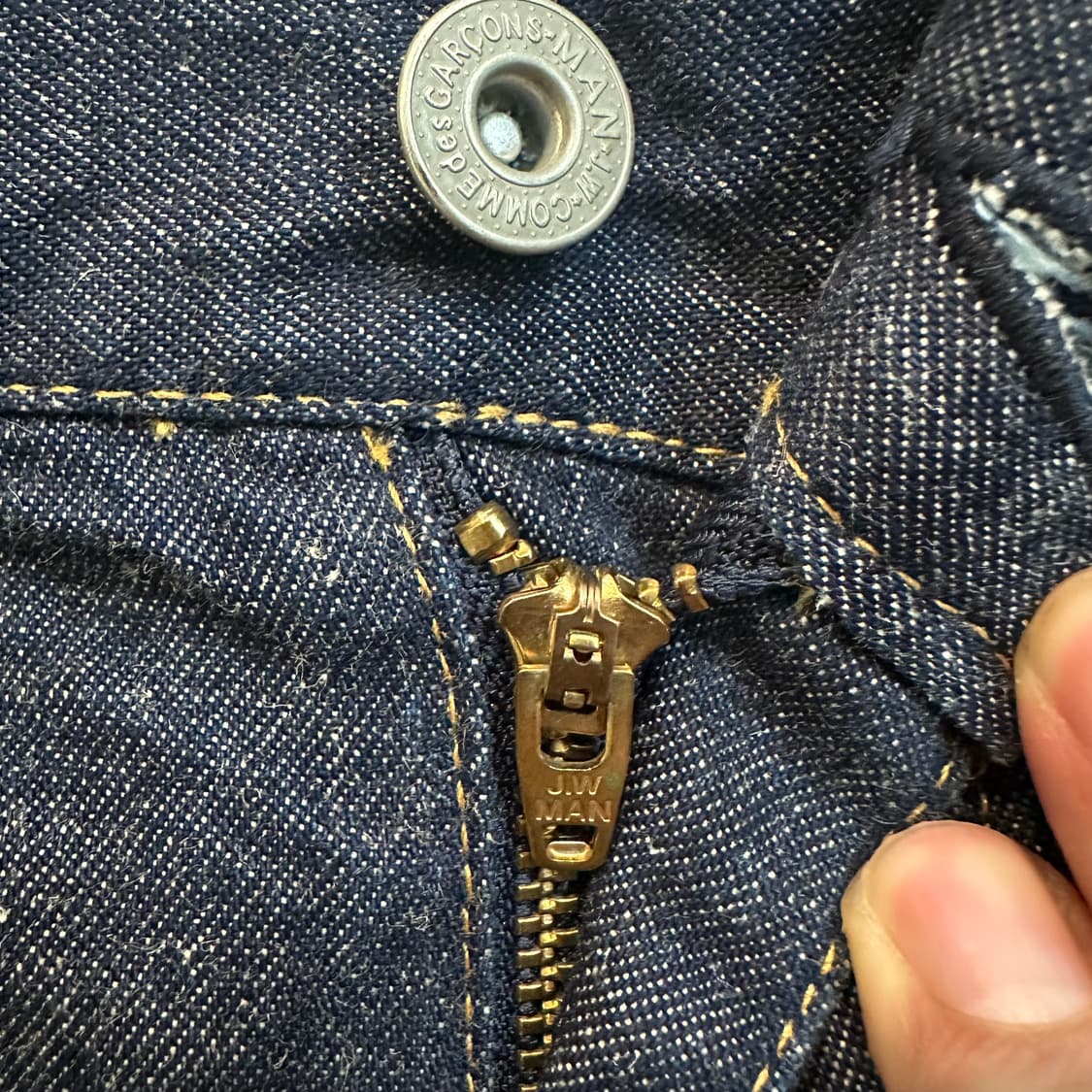 준야 와타나베 신치백 데님 팬츠 상품이미지6