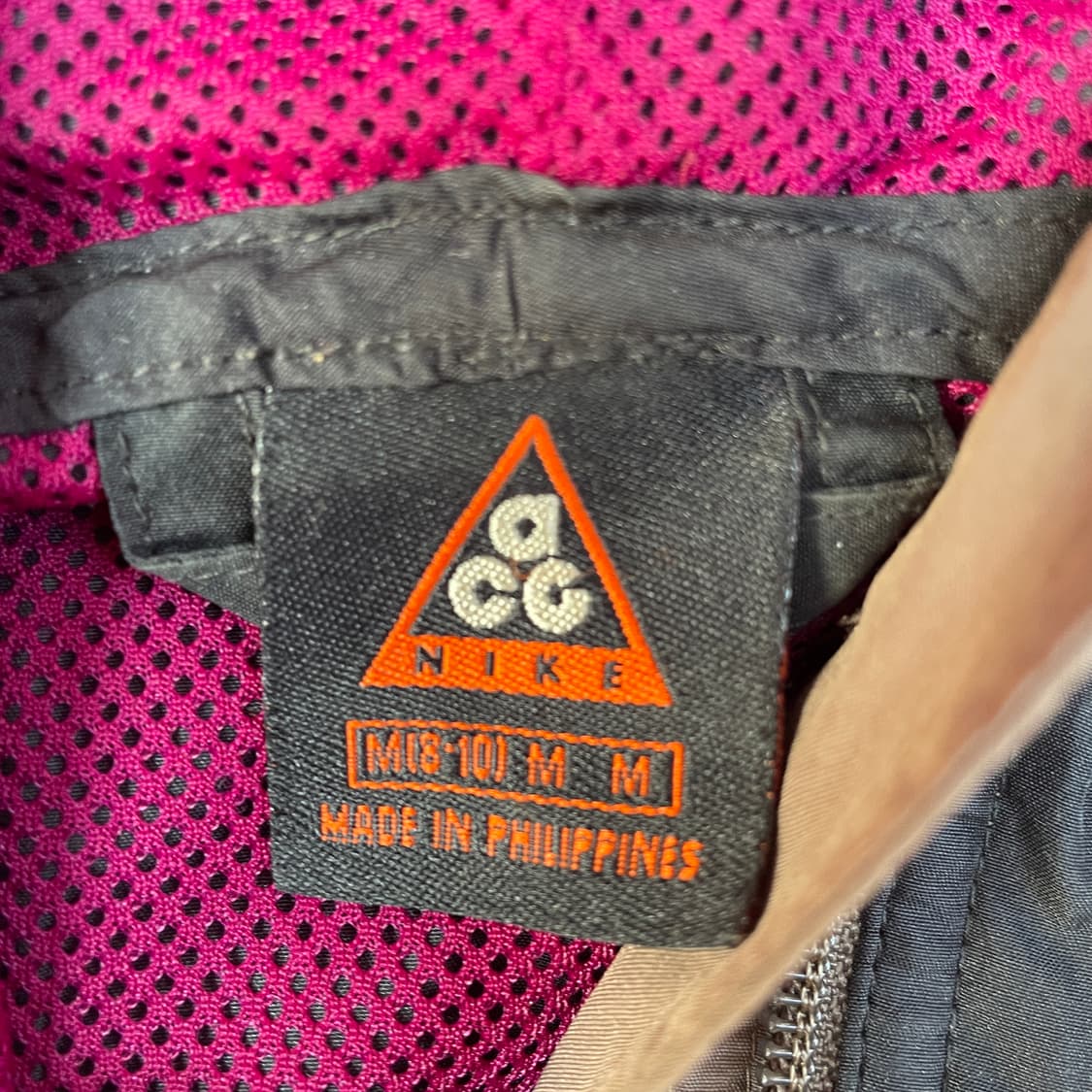 90s 나이키 acg 대대장 올드스쿨 고프코어 트랙자켓 바람막이 XL 상품이미지6