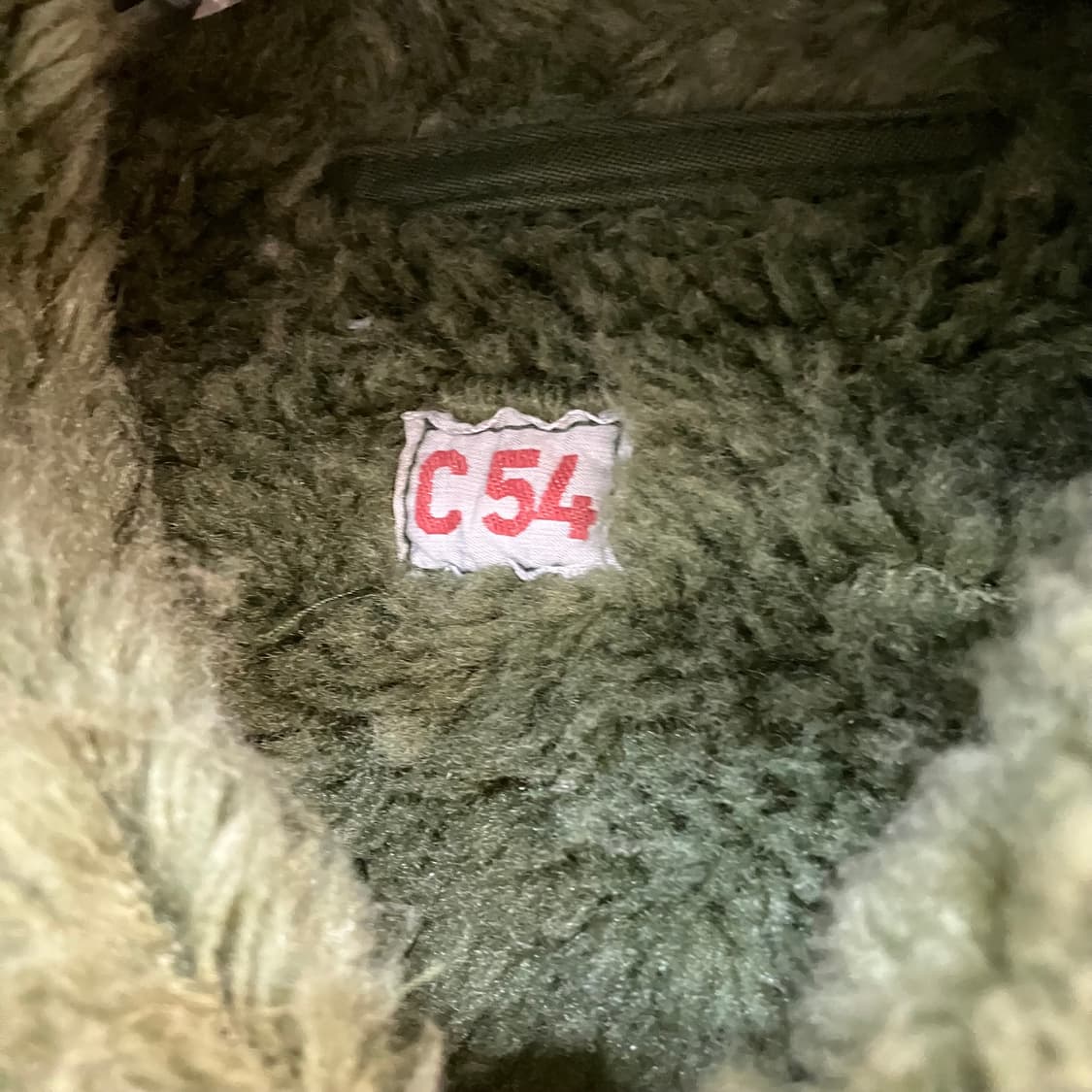 Military 밀리터리 C54 카키 후드 야상 점퍼 상품이미지2