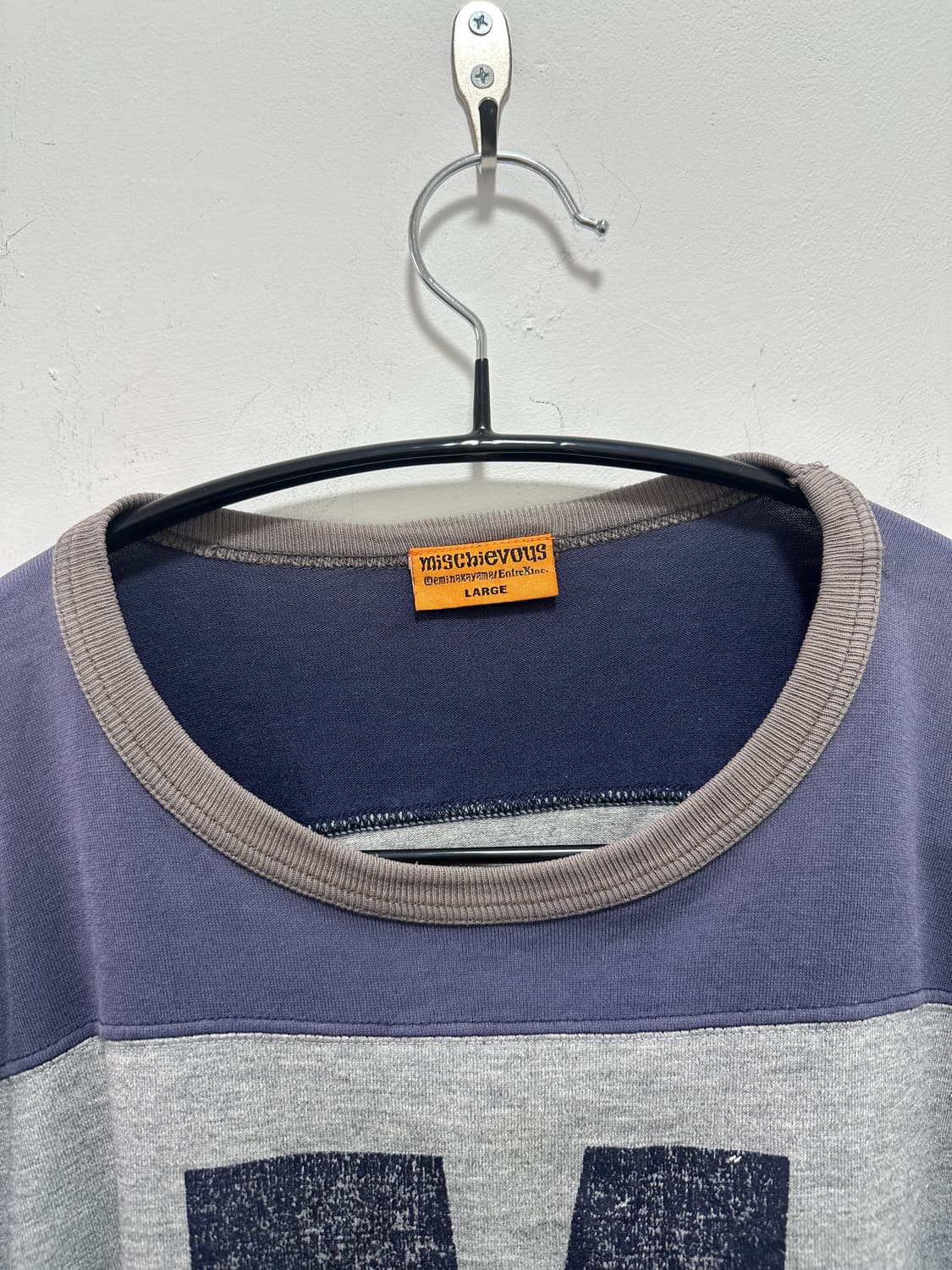 Mischievous vintage printing sleeve 상품이미지5