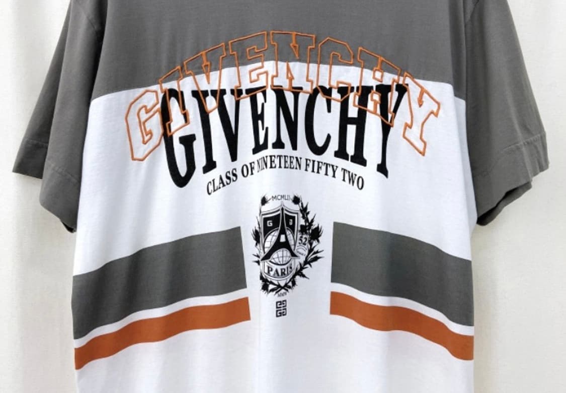 지방시 컬리지 엠브로이더 반팔 티셔츠 상품이미지3