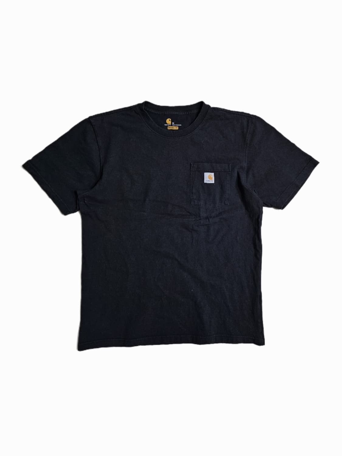 칼하트 블랙 포켓 반팔 티셔츠 M 상품이미지1