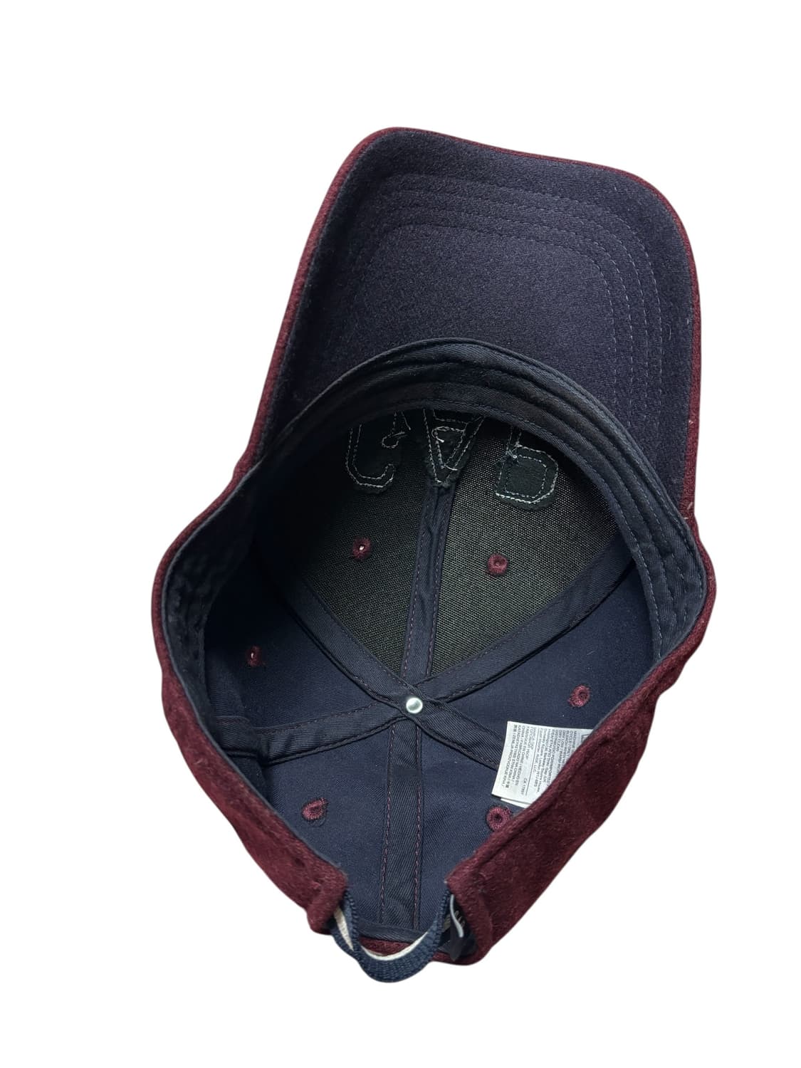 Gap 갭 버건디 빈티지 울 볼캡 상품이미지9