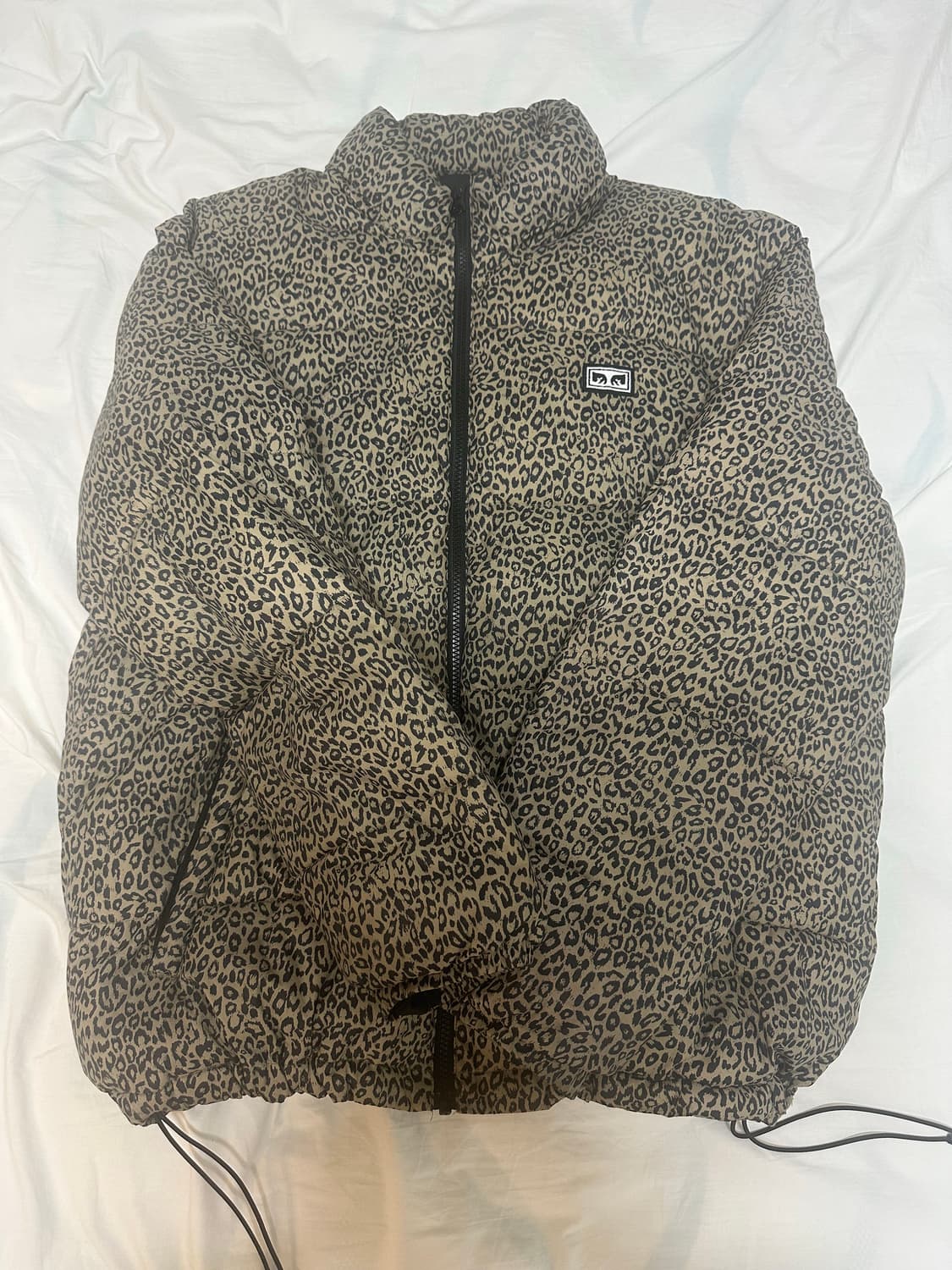 Obey 레오파드 푸퍼자켓 상품이미지1