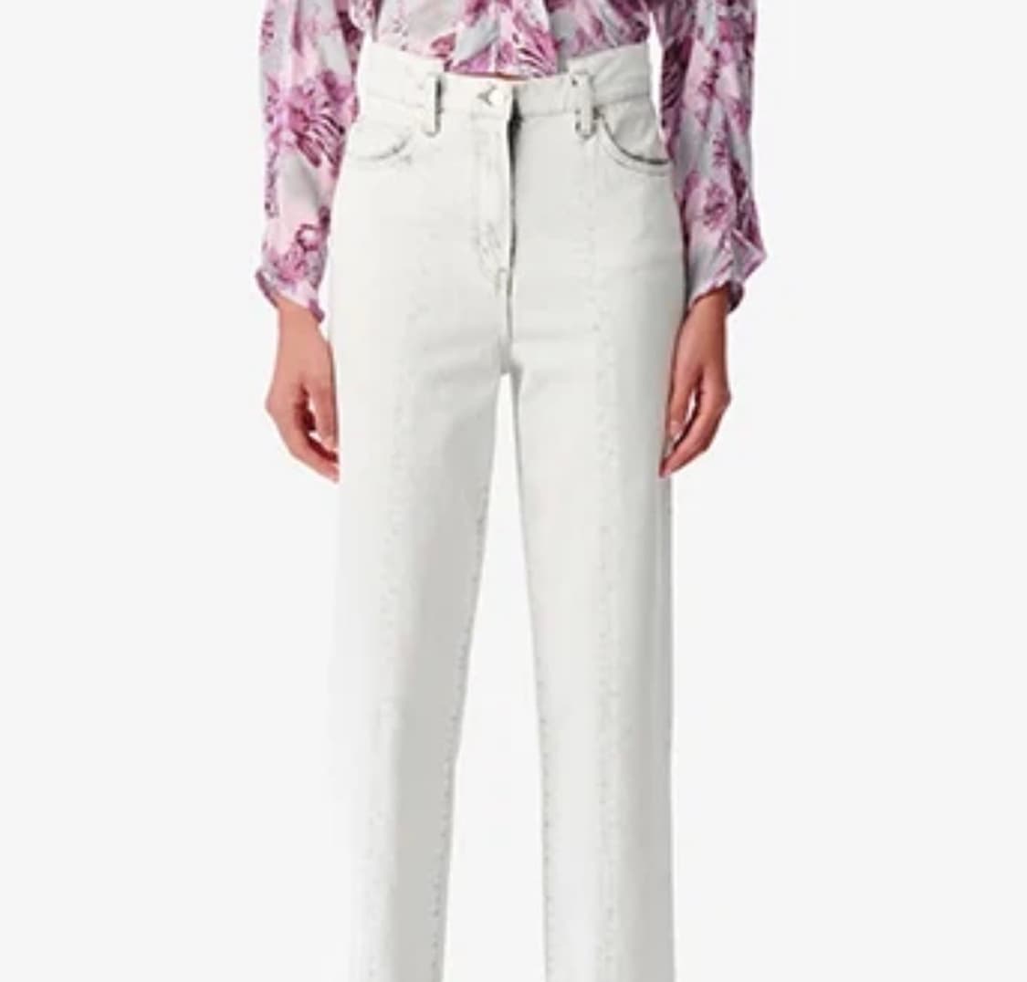 IRO paris 이로 우먼스 하이웨스트 그레이 데님  상품이미지8