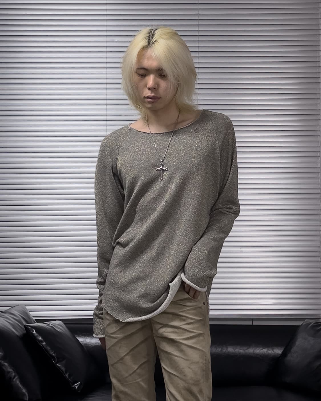 {L.G.B} Metallic Raglan Long Sleeve  상품이미지1